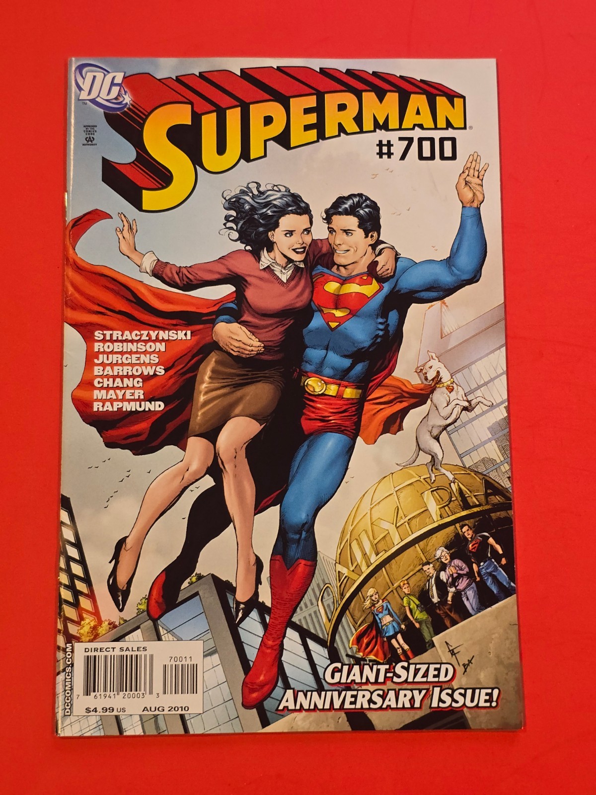 Superman #700 DC Comics 2010 Giant-Size Anniversary Issue