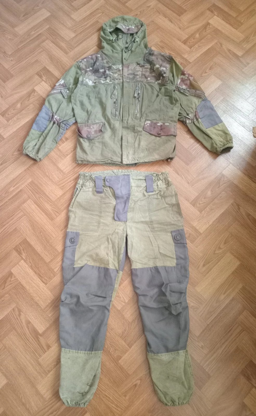 Original Demi-season Suit Gorka, uniform special units Russian army, camo MTP