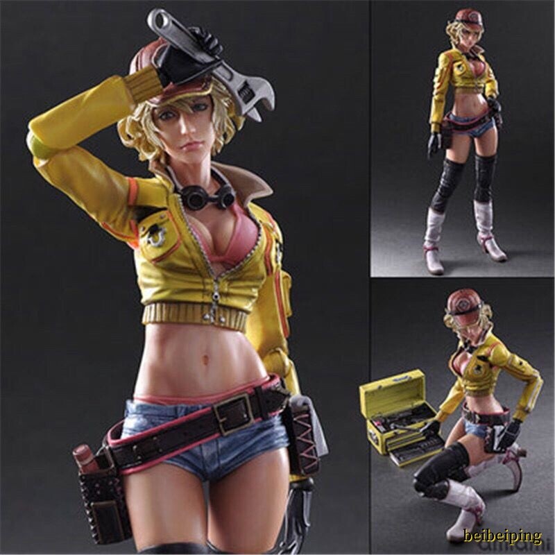 Final Fantasy XV Cindy Aurum 23cm Figure Statues Model Anime TOYS PVC Boxed Gift