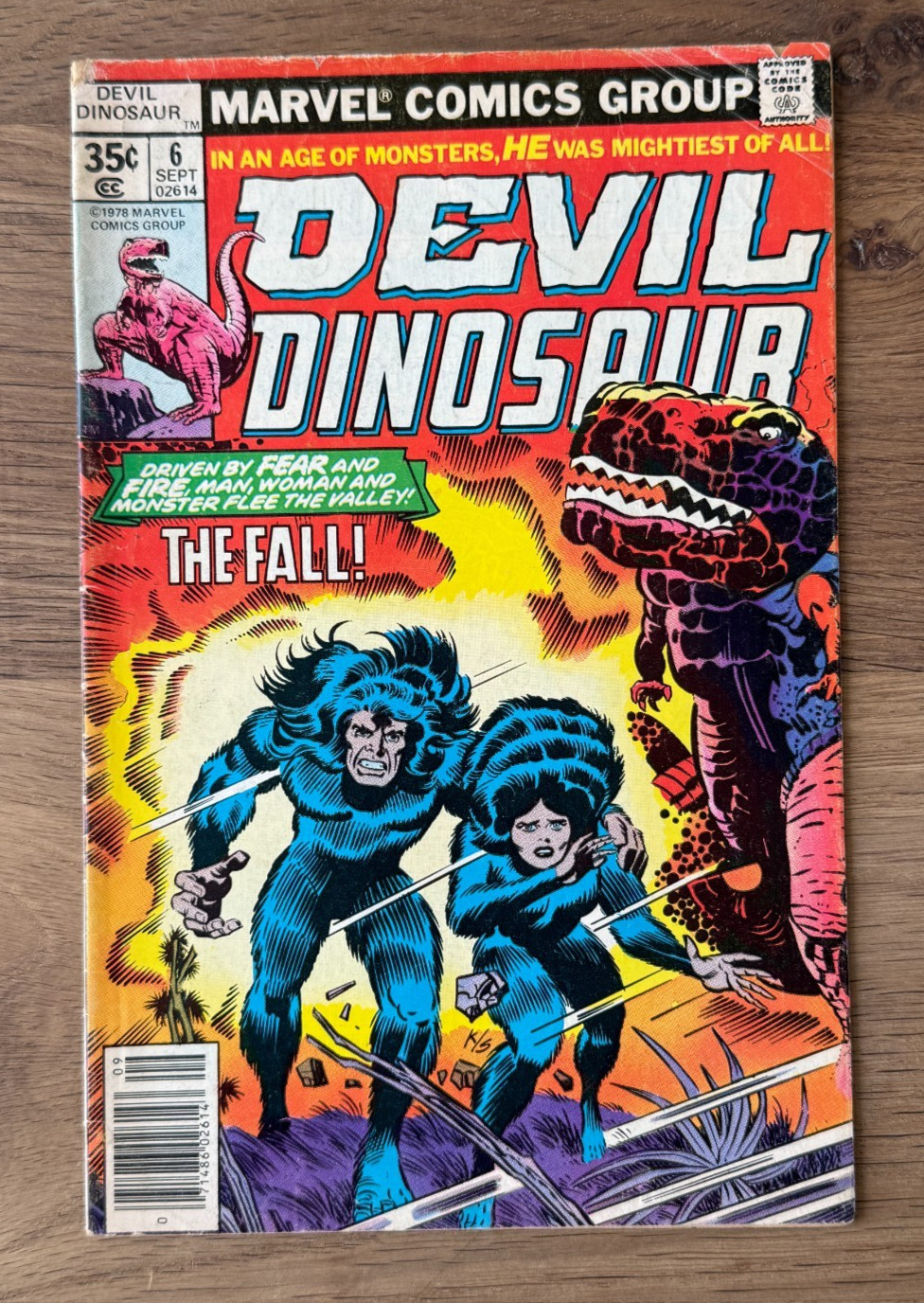 Devil Dinosaur Vol 1 #6 Marvel Comics (1978)