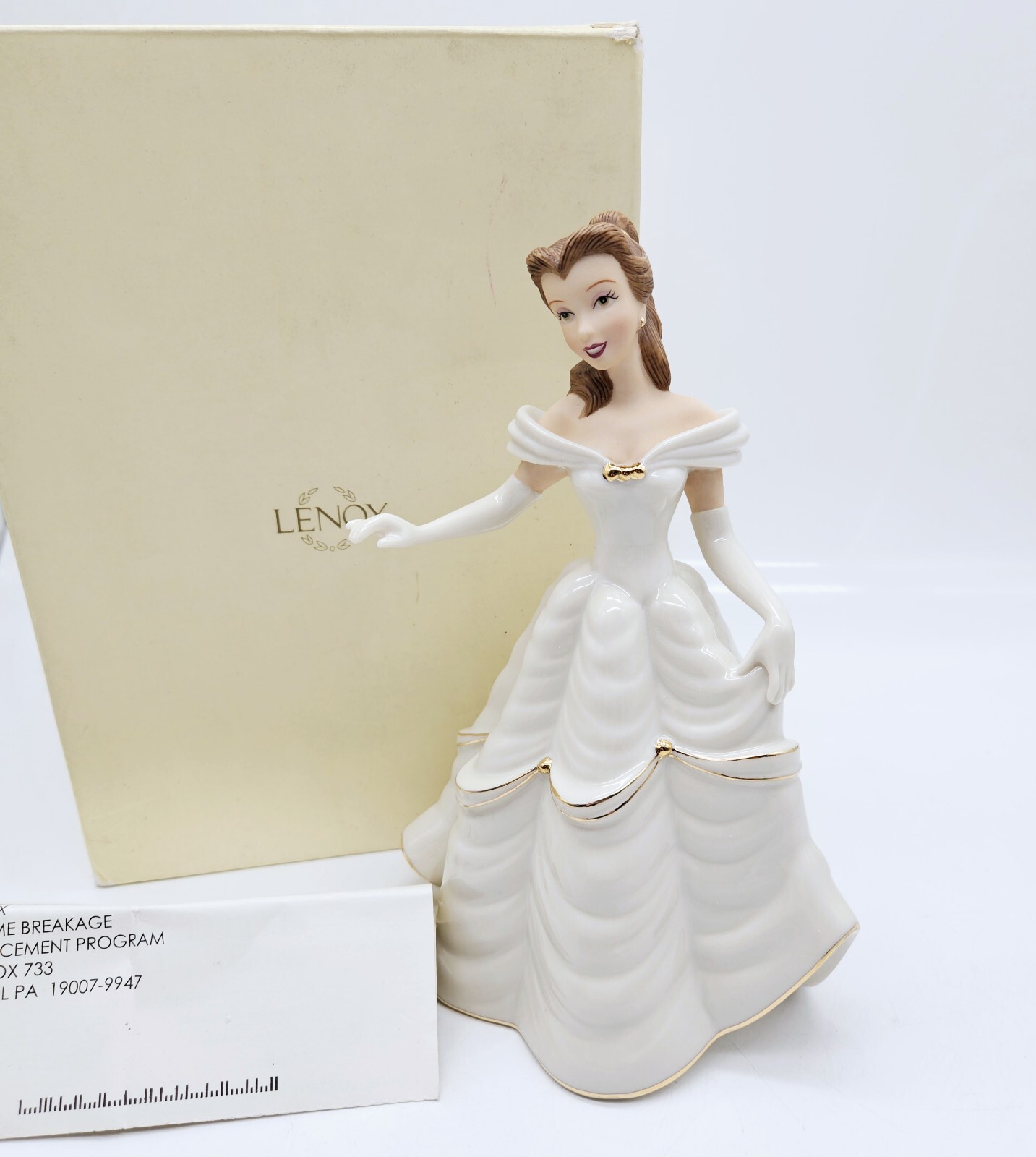Lenox Disney Belle Figurine My Heart is Yours Beauty And The Beast 8\