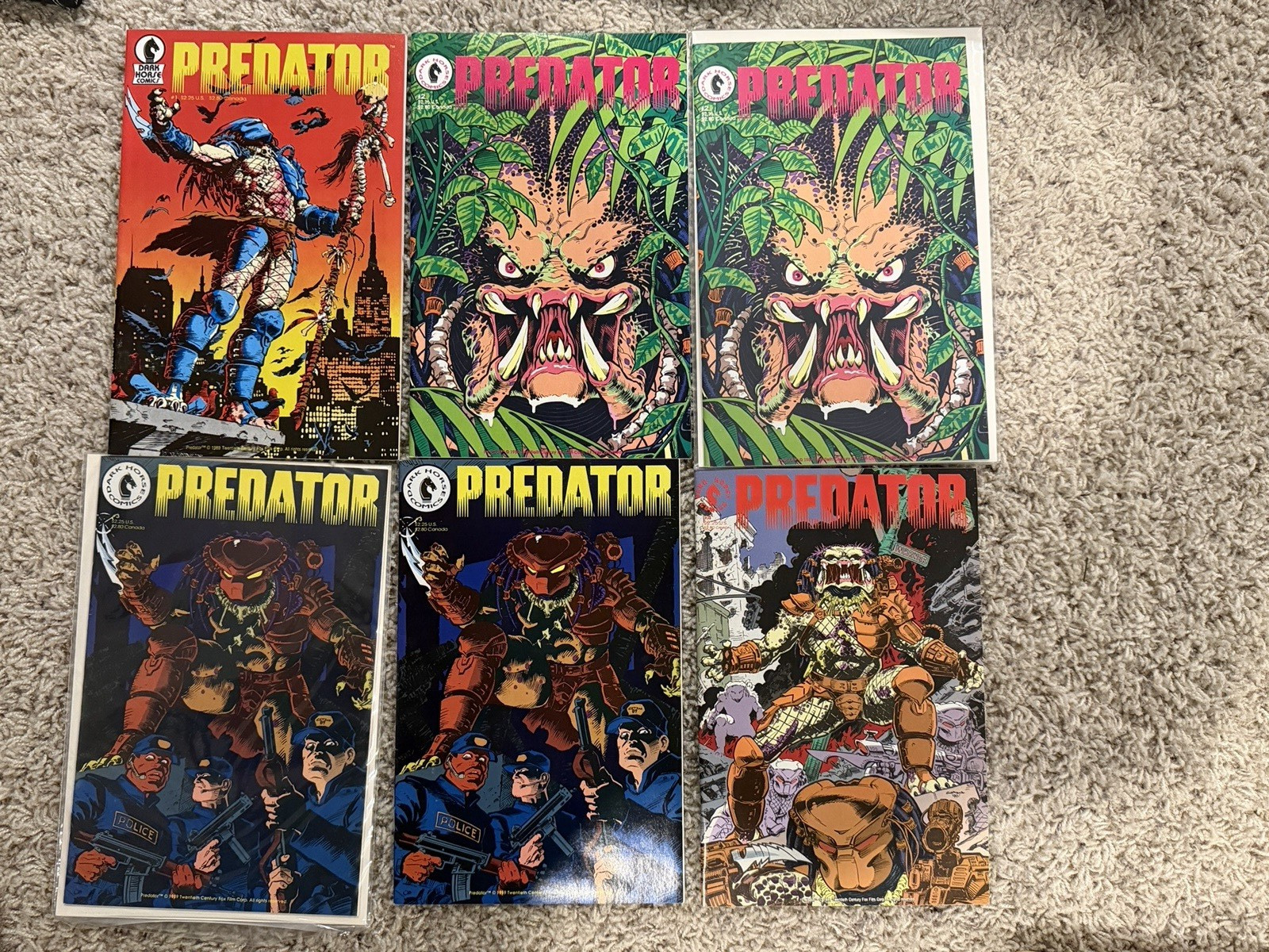Dark Horse Predator Set #1 - #4 All First Prints NM