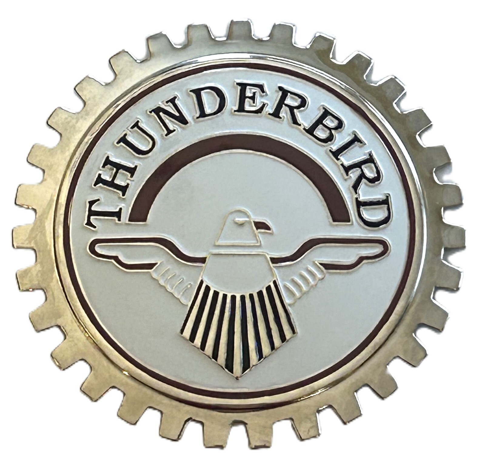 FORD THUNDERBIRD AUTOMOBILE GRILLE BADGE EMBLEM
