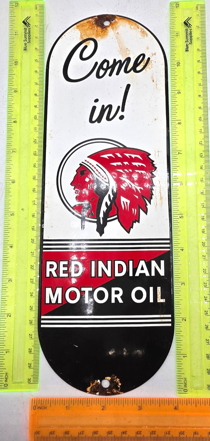 RED INDIAN MOTOR OIL 12 RED INDIAN MOTOR OIL 12