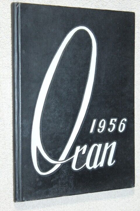 1956 Orange High School Yearbook Annual Chagrin Falls Ohio OH - Oran