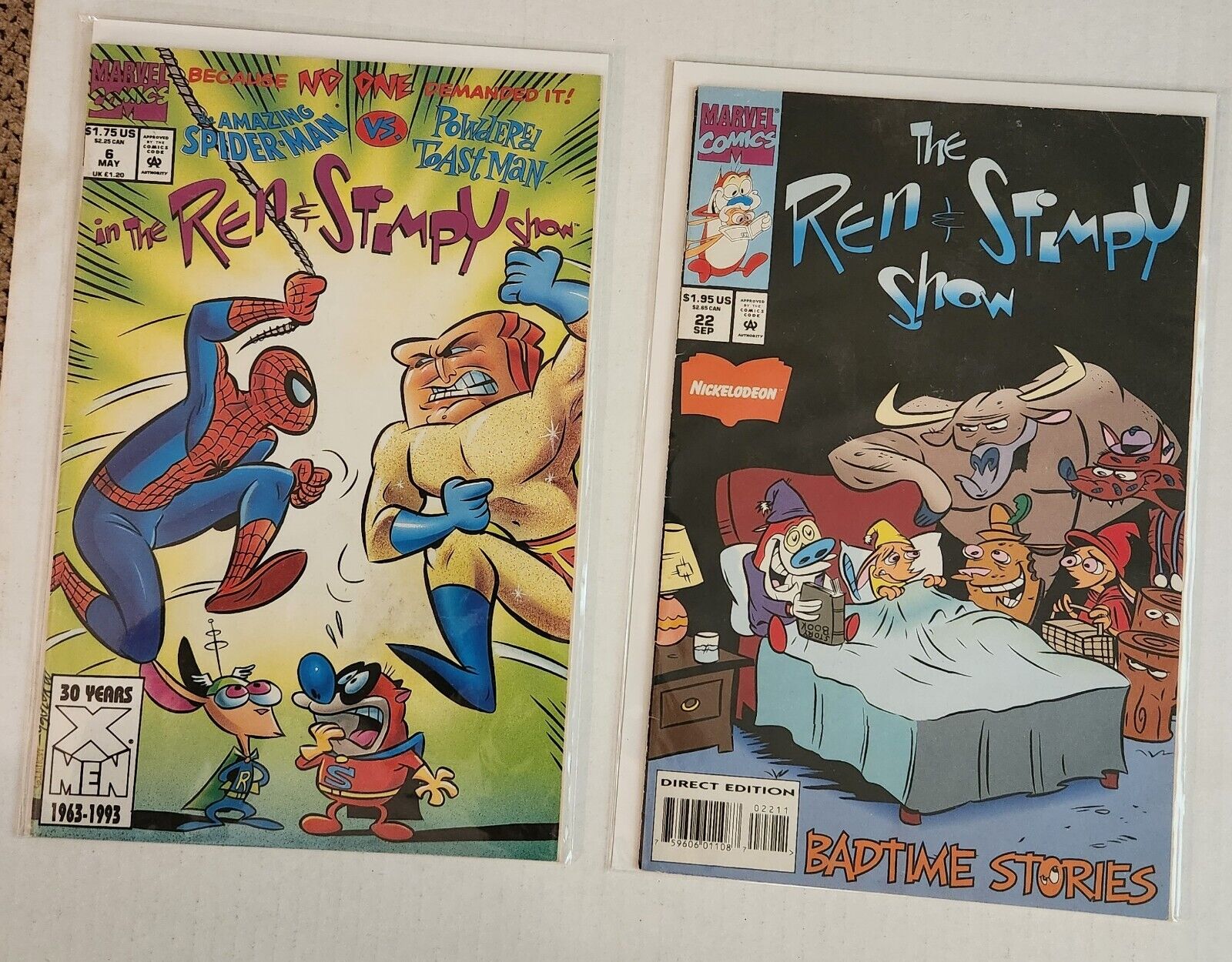 The Ren & Stimpy Show #6, 22, 24, 38, 39, 40 (Marvel Comics 1992-1996)