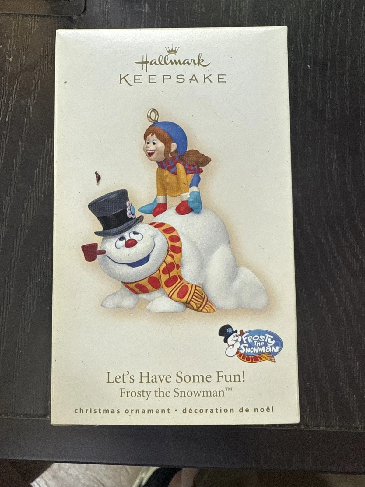 Hallmark  Ornament Frosty the Snowman Let's Have Some Fun 2007  - 824-268