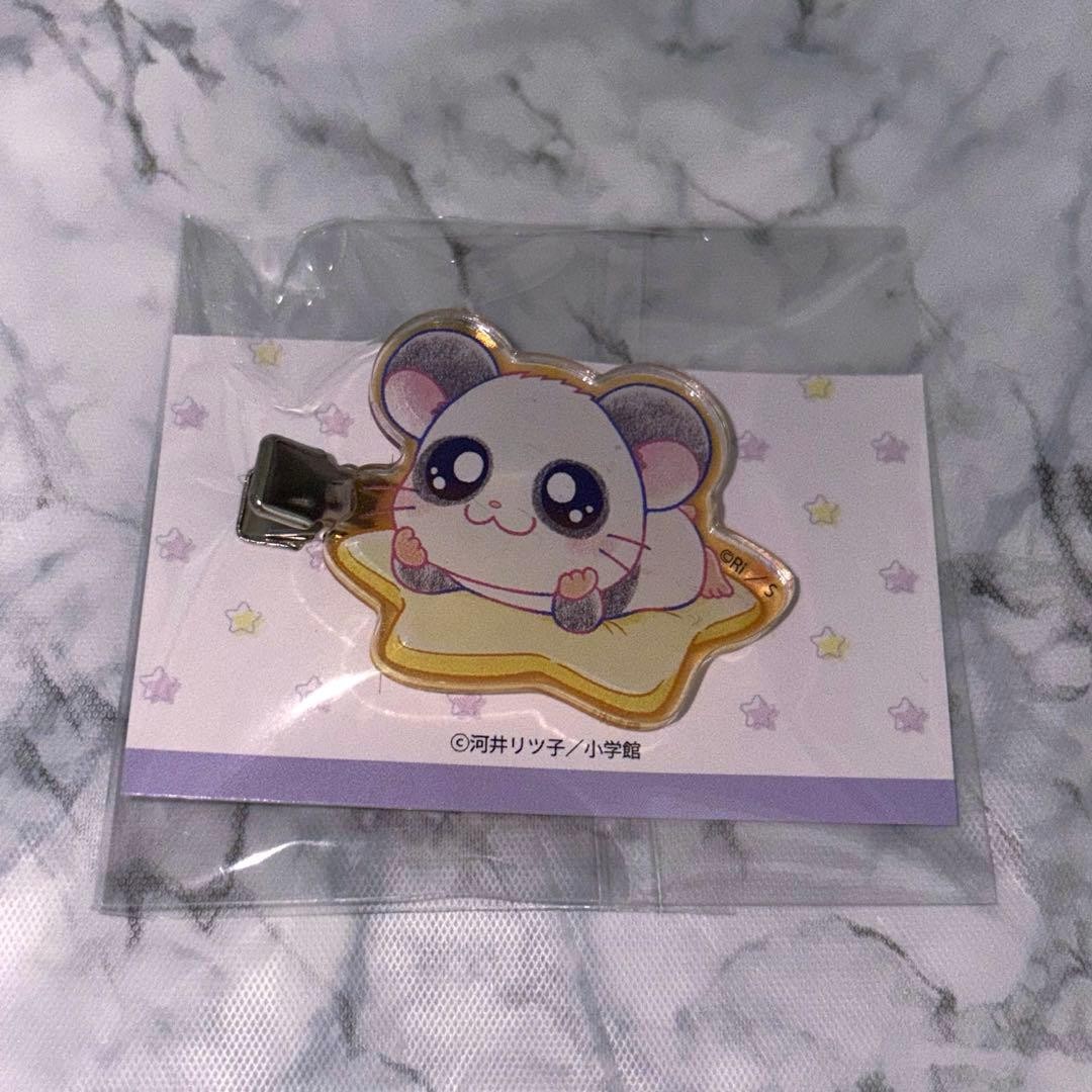 Hamtaro Panda-kun Hair Clip, Twinkle Dreams, No Trace, 4cm, For Ages 14+