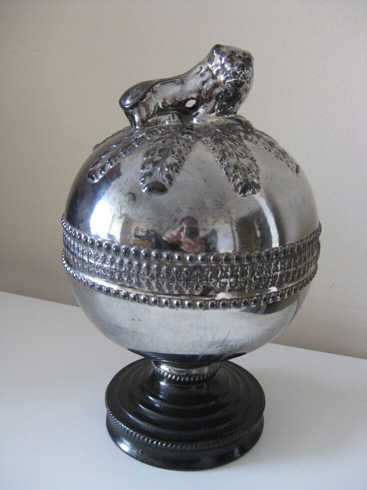 Rare Silver Lustre Gas Light Perdifume Bailey & Batkin Georgian Globe circa 1825