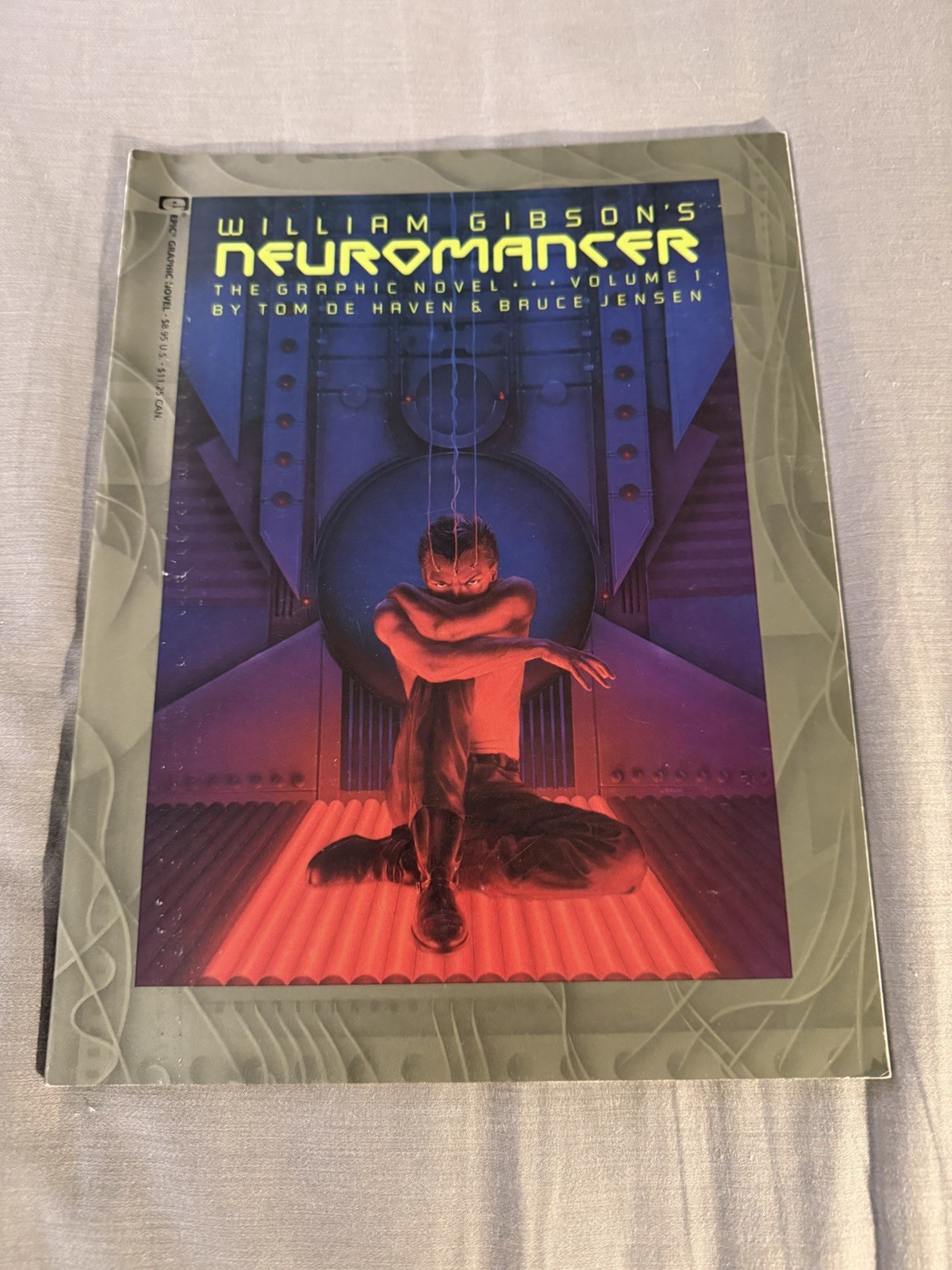 William Gibson’s Neuromancer Graphic Novel Vol. 1 Epic Comics Paperback 1989 William Gibson’s Neuromancer Graphic Novel Vol. 1 Epic Comics Paperback 1989
