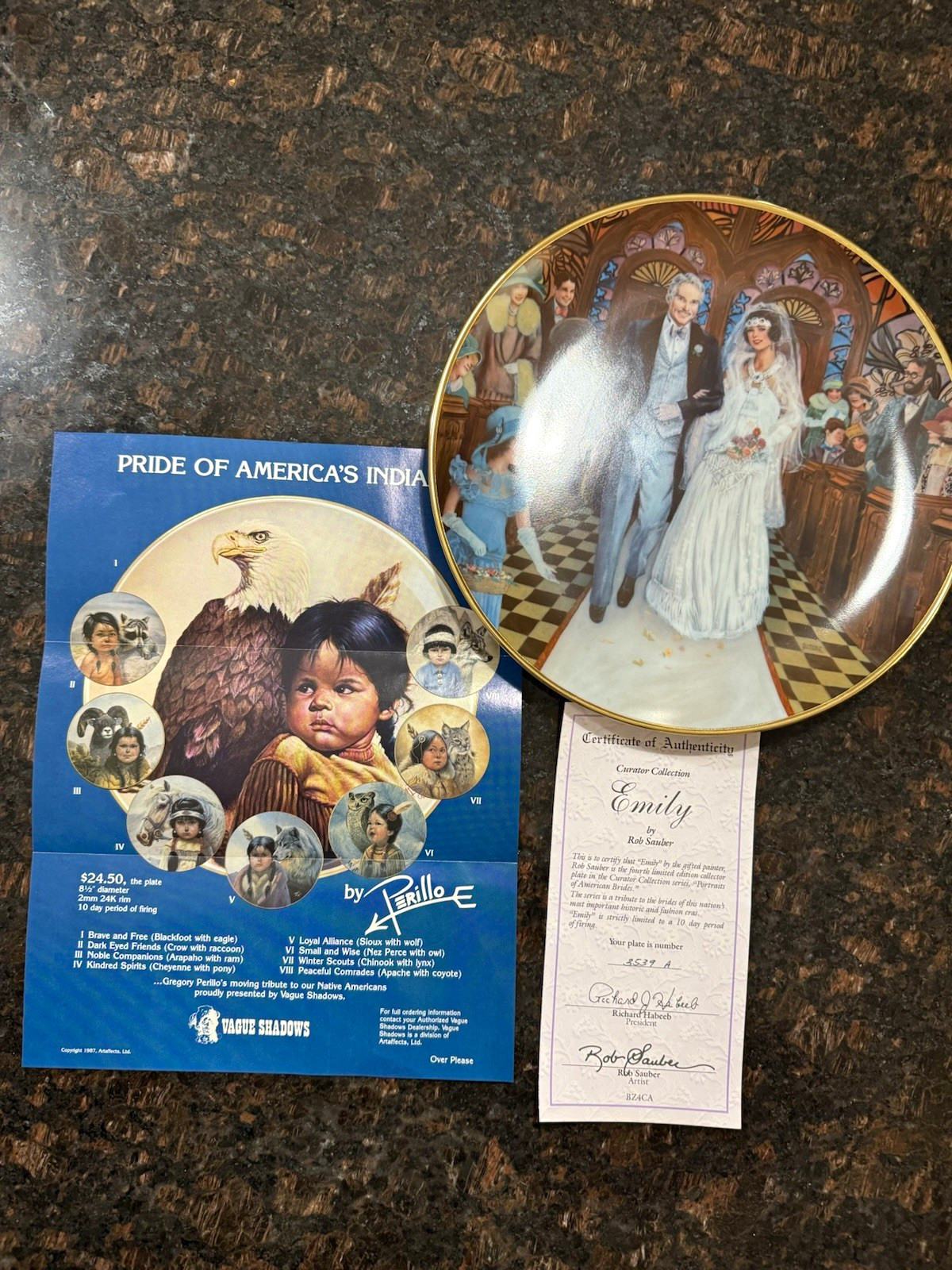 Curator Collection Portraits of American Brides Emily 9.25\