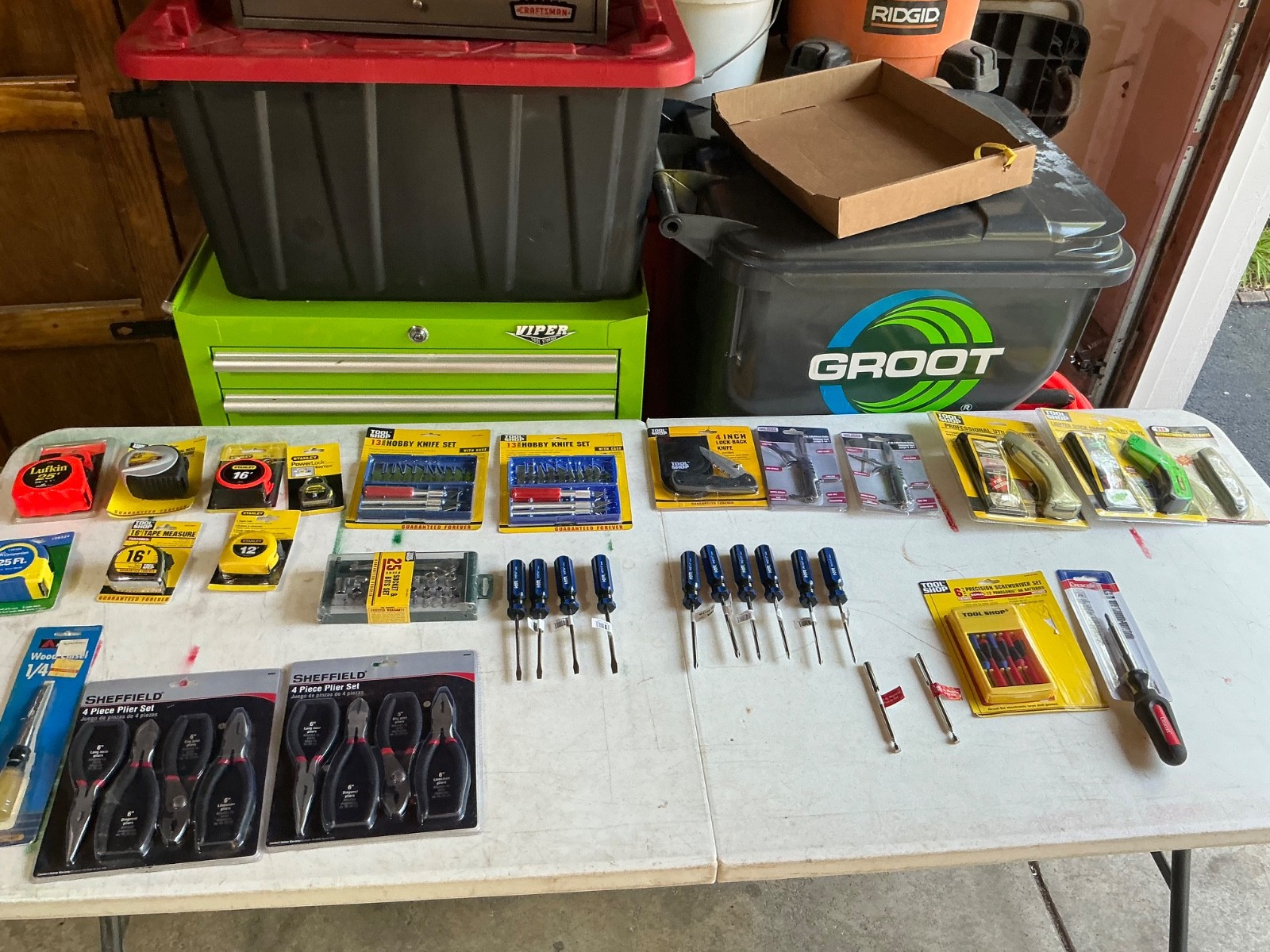 All these NOS tools over 30 of them all for $120 OBO all NIB or have tags on All these NOS tools over 30 of them all for $120 OBO all NIB or have tags on