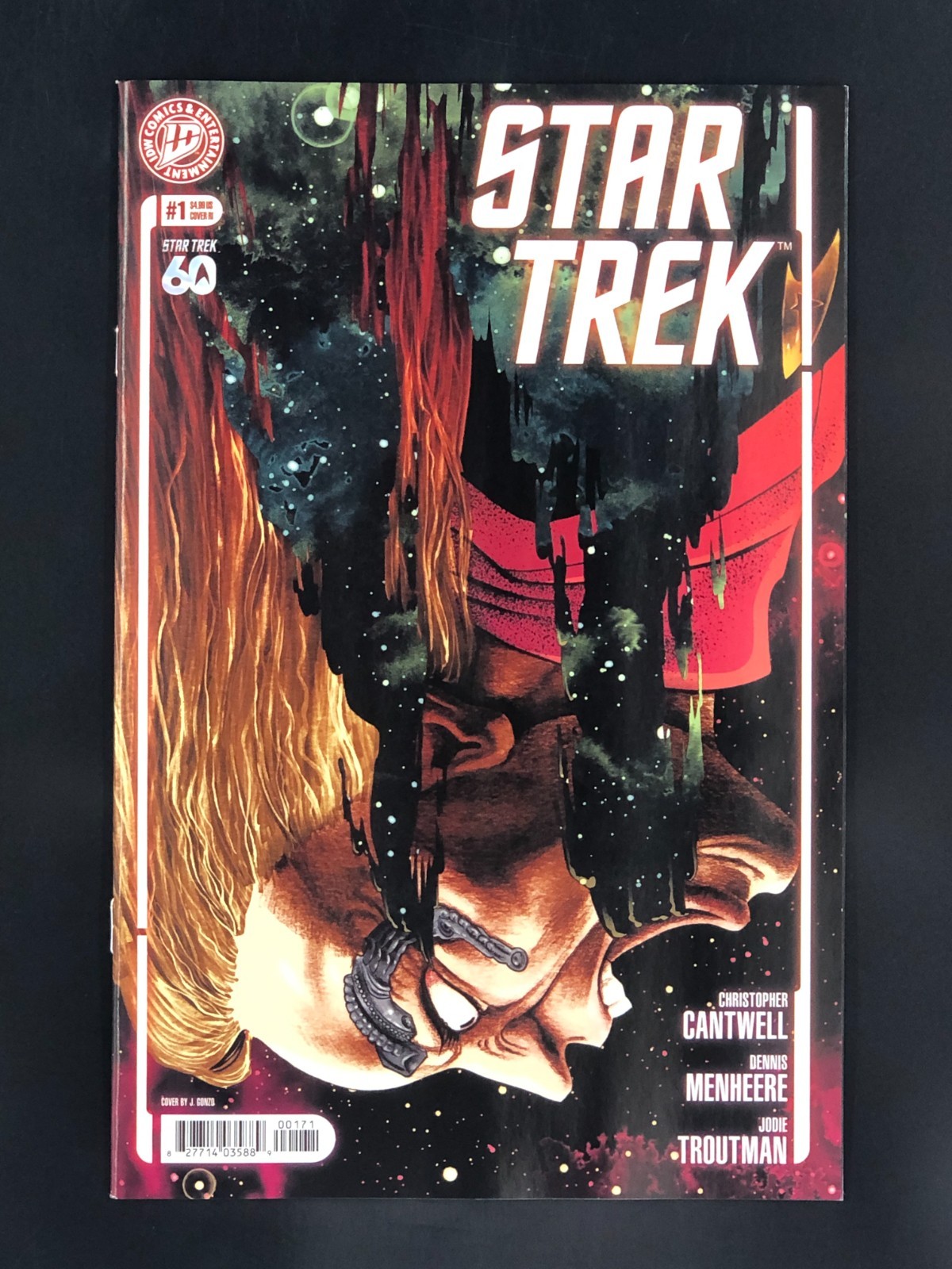 Star Trek #1 (2026) J Gonzo 1:25 Variant Cover RI NM