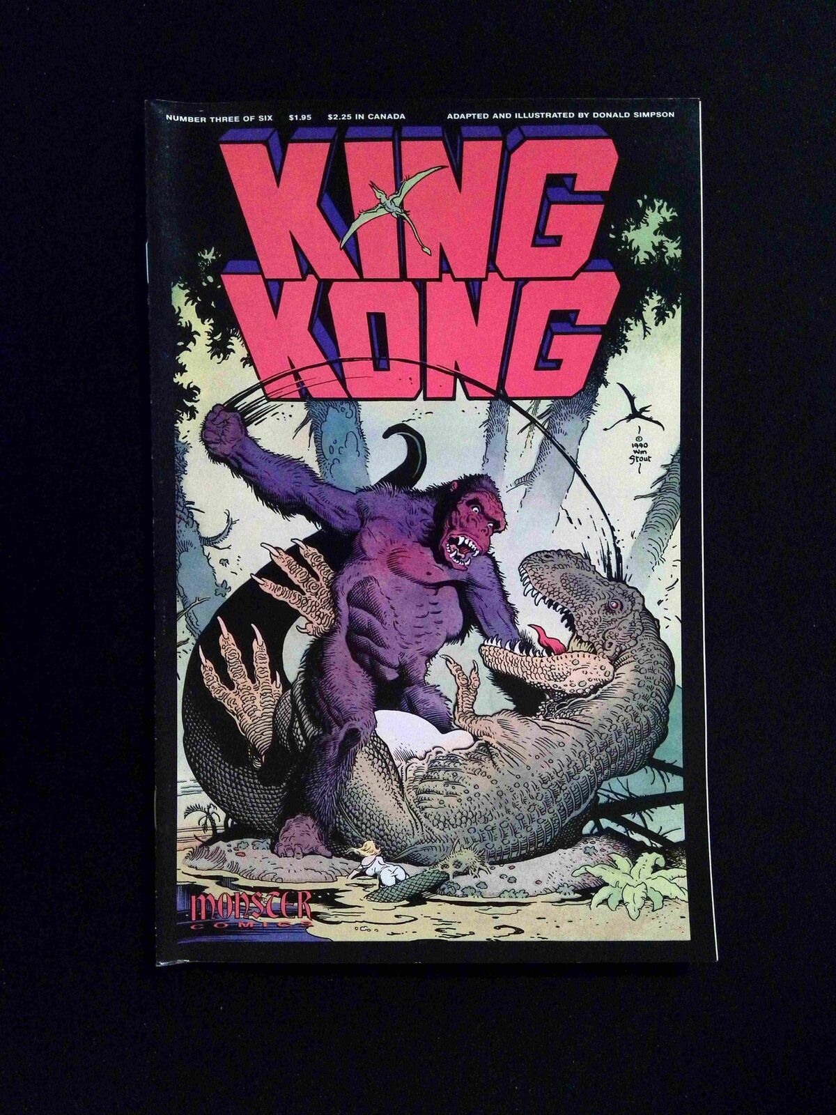 King Kong #3  MONSTER Comics 1991 VF+