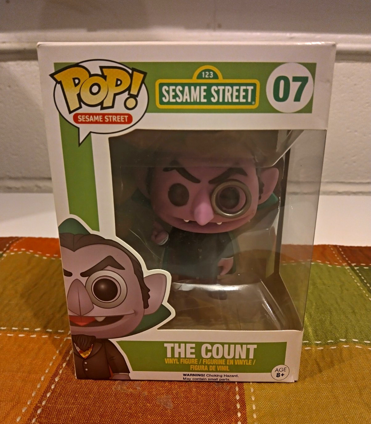 Funko Pop Vinyl Sesame Street The Count #07 