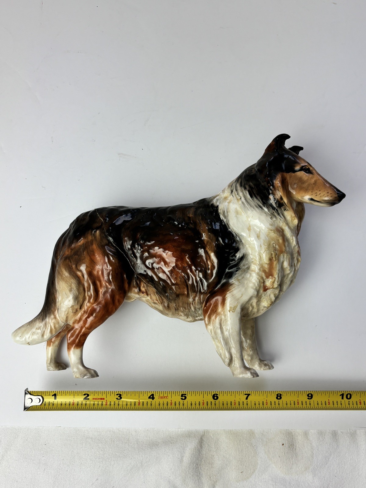 Large Royal Doulton Rough Collie Figurine HN1057 Ashtead Applause Frederick Daws