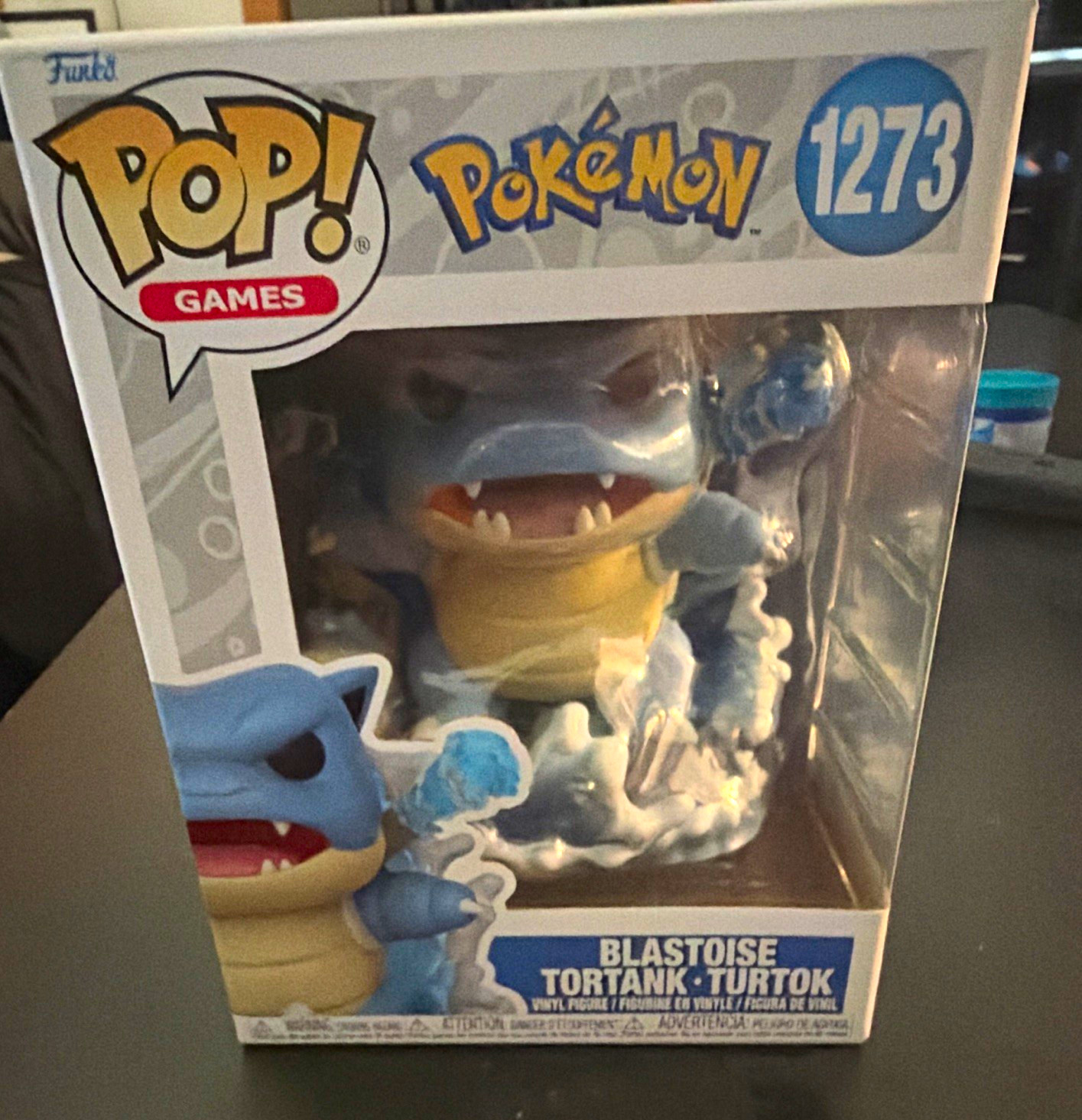Funko Pop Games Pokémon Blastoise Pop Vinyl Figure Video Game #1273