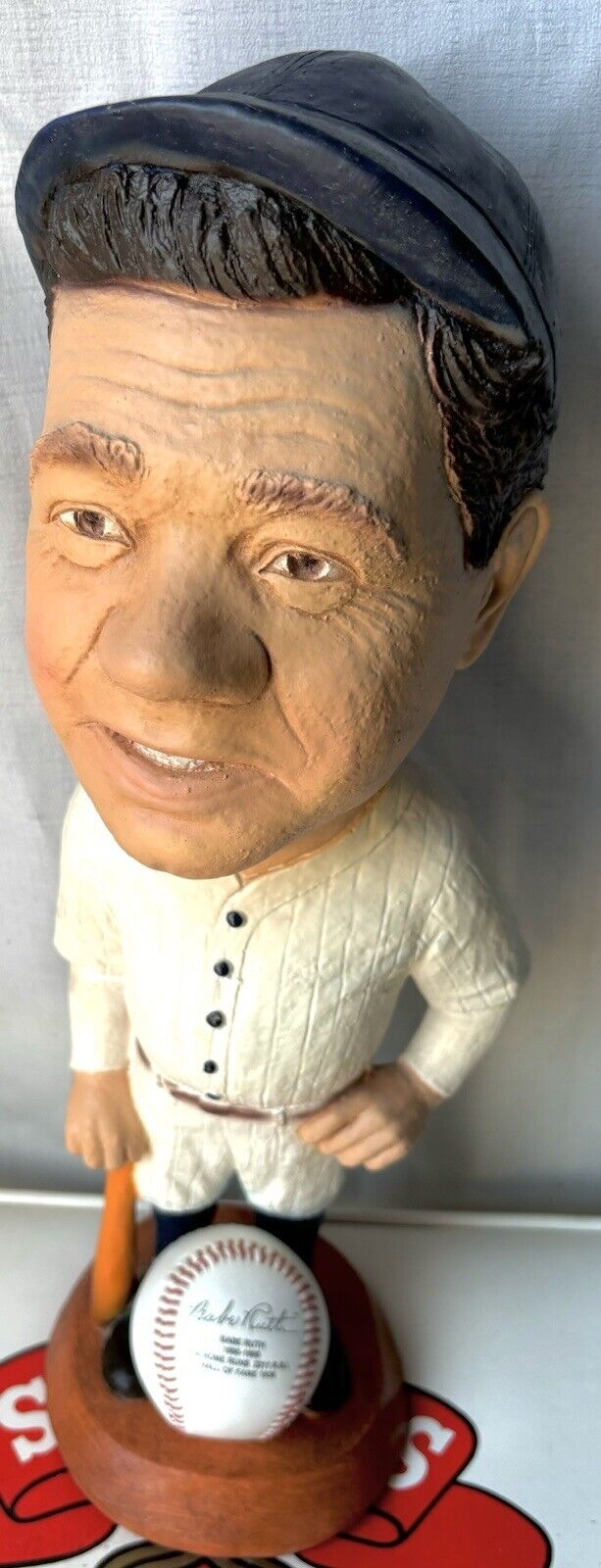 Vintage 1987 Esco Babe Ruth Figurine 18” Statue, Great shape, Awesome find