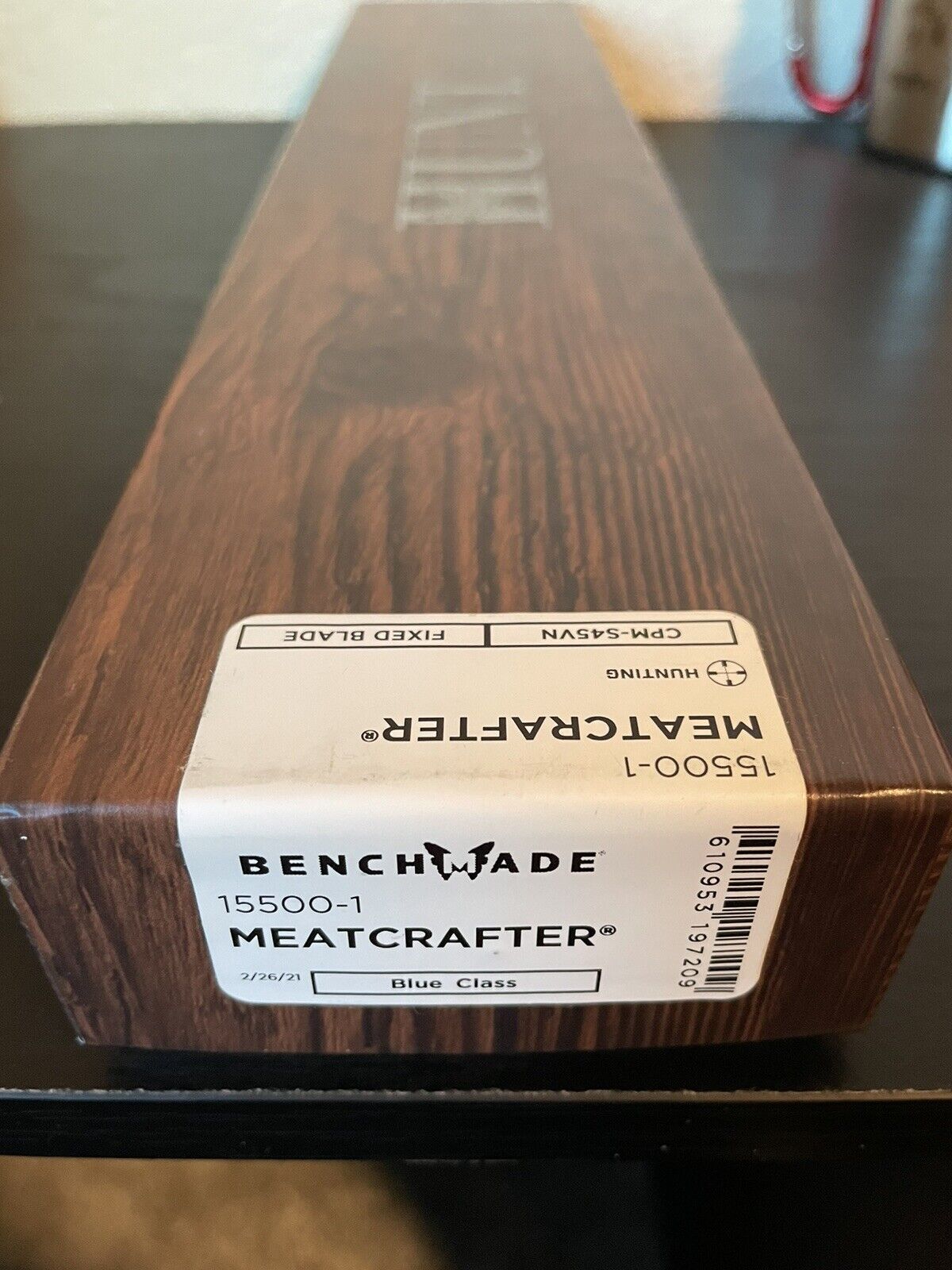 15500-1 Benchmade Meatcrafter Schells Factory Sealed