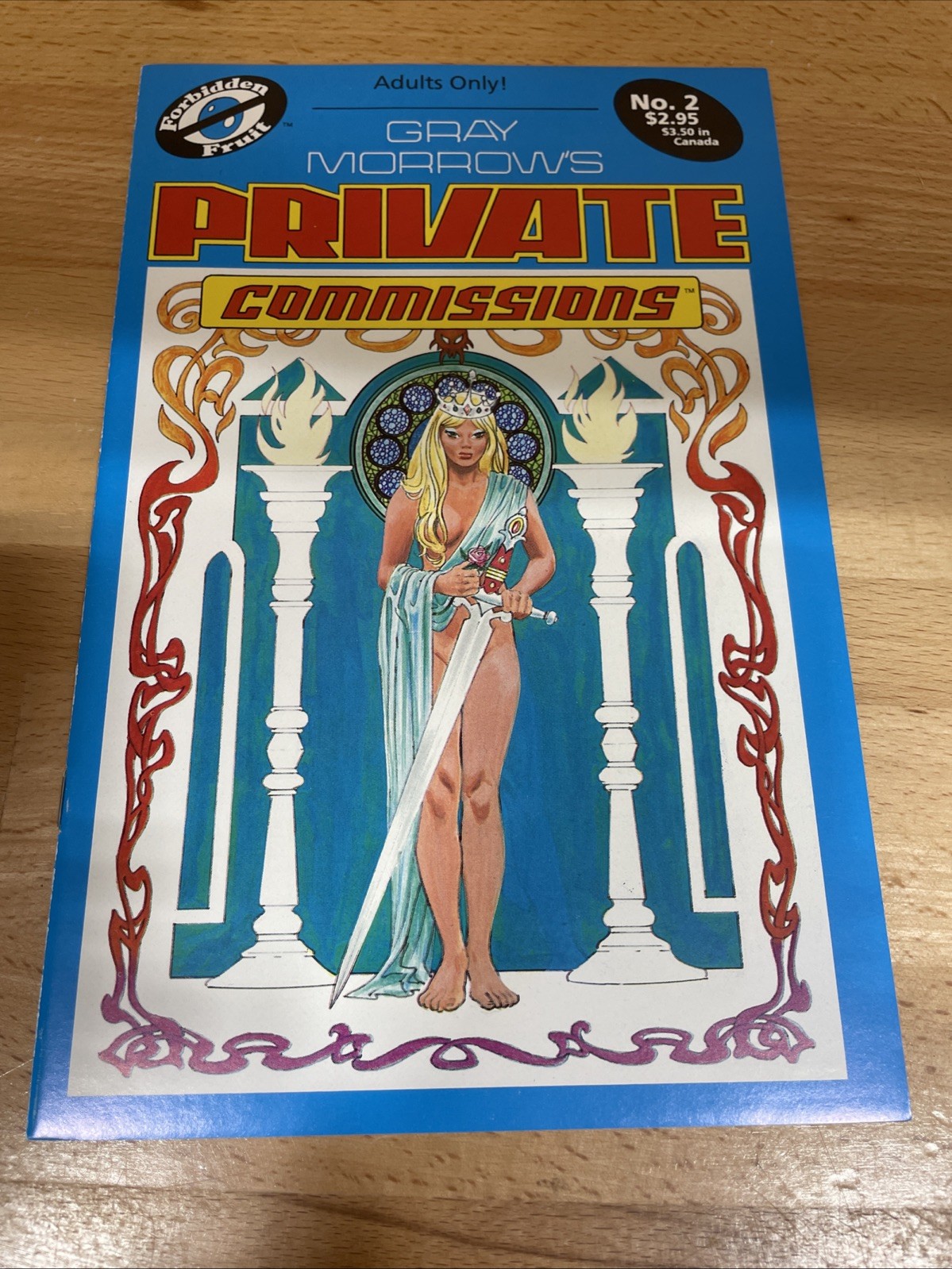 Private Commissions #2 Forbidden Fruit Gray Morrow 1992 Private Commissions #2 Forbidden Fruit Gray Morrow 1992