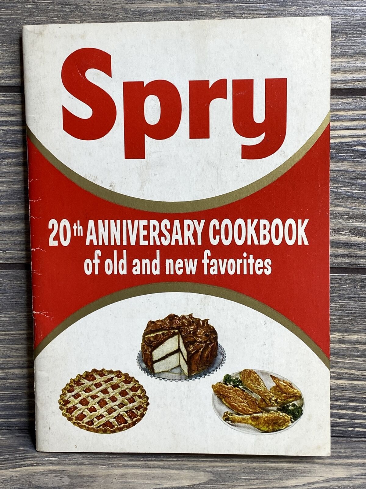 Vintage Cookbook Spry 20th Anniversary Old And New Favorite Recipes 1955 