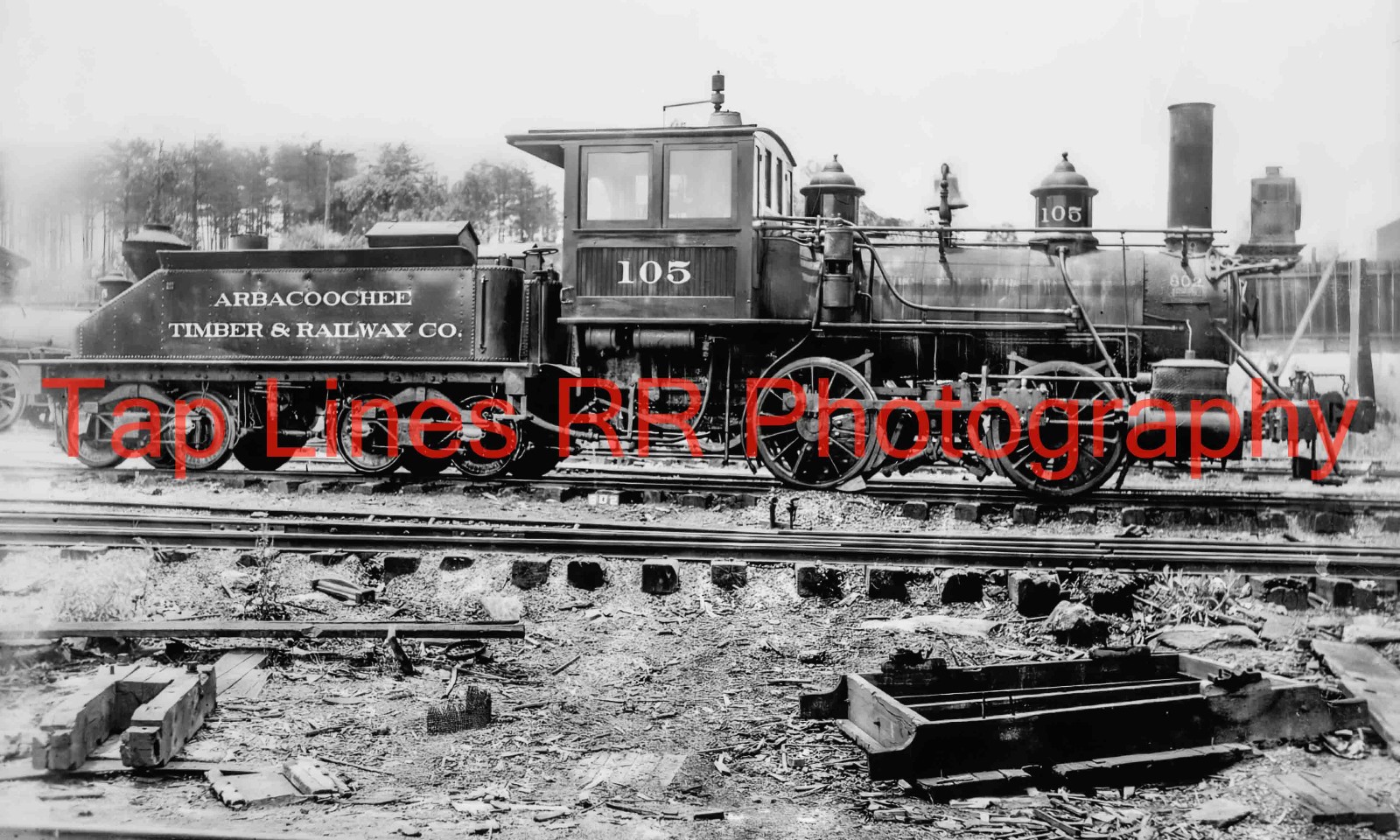 Arbacoochee Timber & Railway Co. 2nd 105 Tallapoosa Ga 5/22/1912 - NEW 5X8 PHOTO