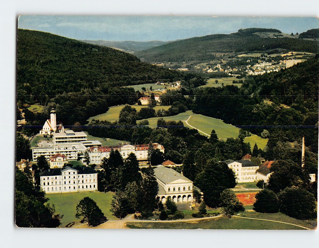 Aerial View Bad Brückenau in Germany G-66176