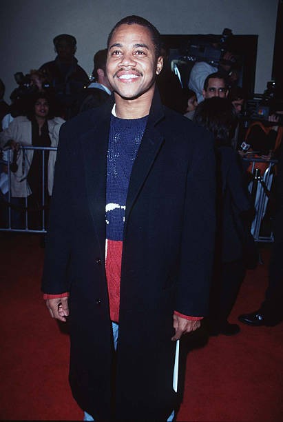 Cuba Gooding Jr Albino Alligator Premiere in Westwood January 14 1- Old Photo