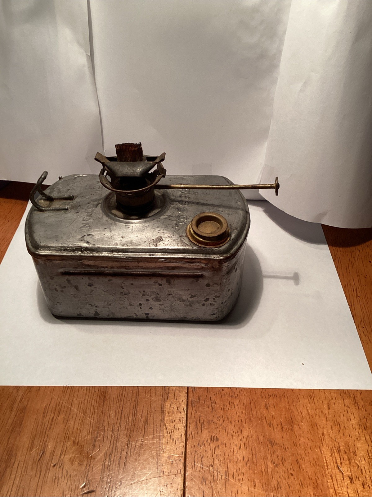 Antique Dressel Arlington Railroad Switch Lantern Oil Front Fuel Tank and burner Antique Dressel Arlington Railroad Switch Lantern Oil Front Fuel Tank and burner