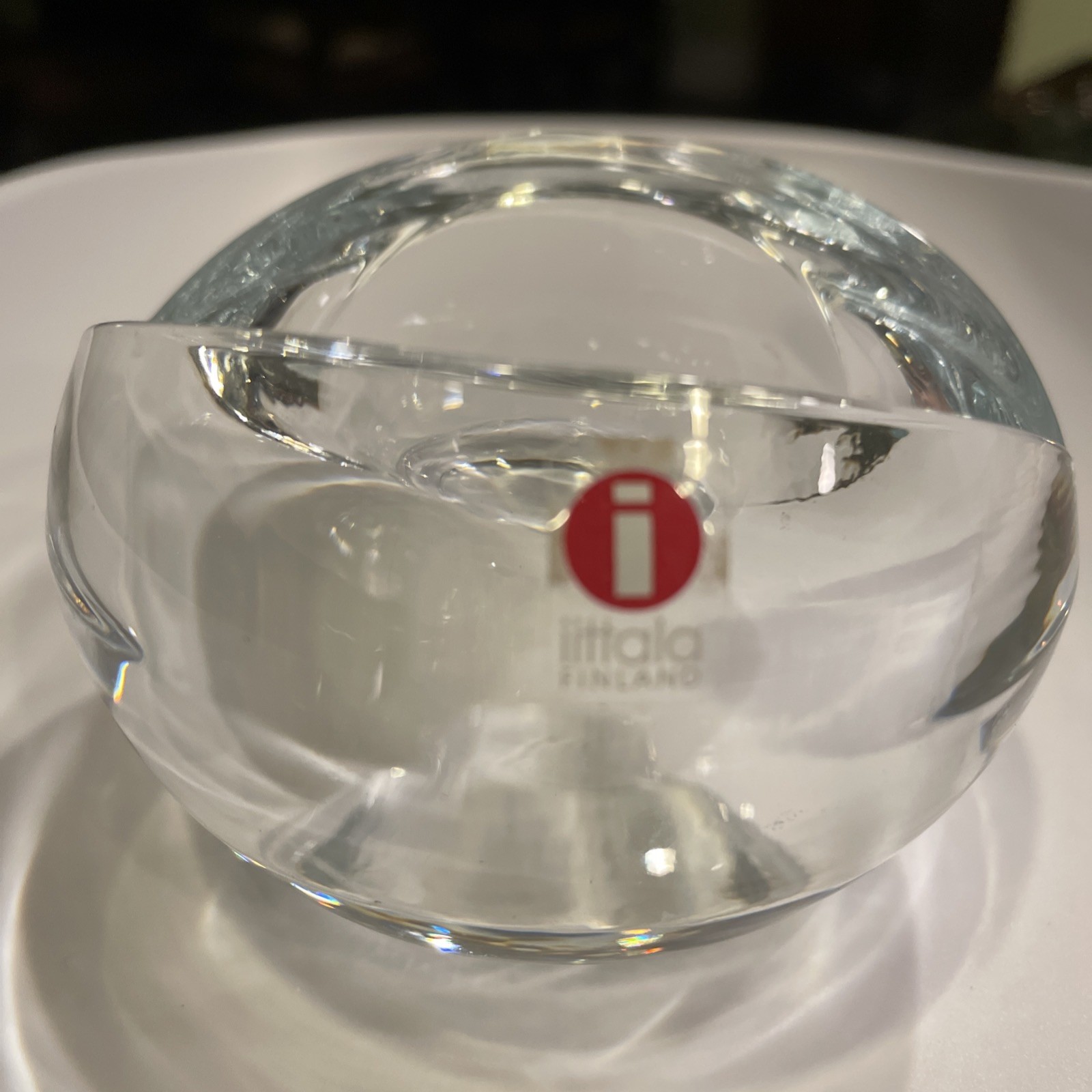 Vintage Iittala Tea Light SILMU Design Kaj Blomquist In Finland 1990 ‘s
