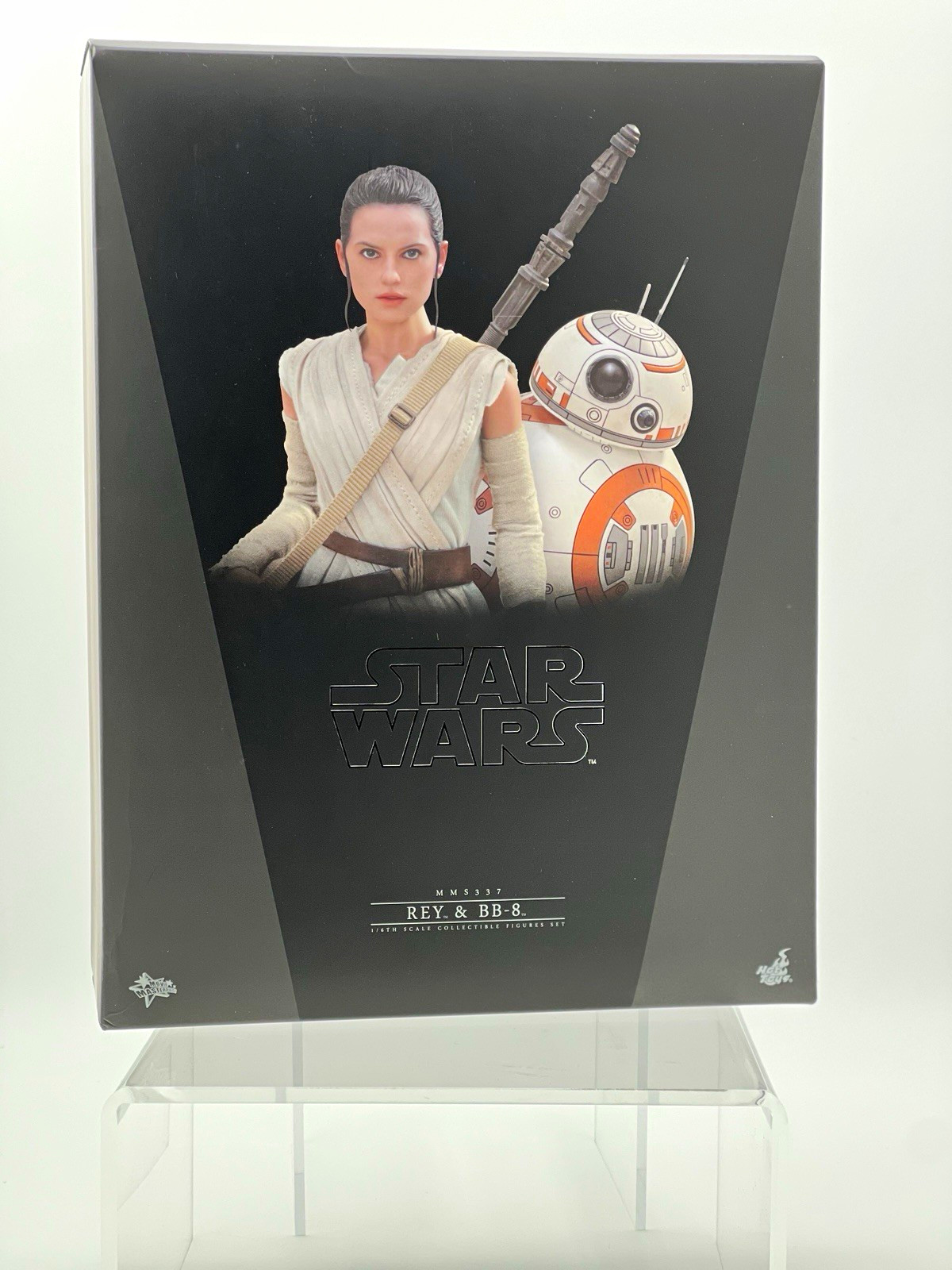 Hot Toys MMS337 Star Wars Rey & BB-8 1/6 Scale Collectible Figure Set