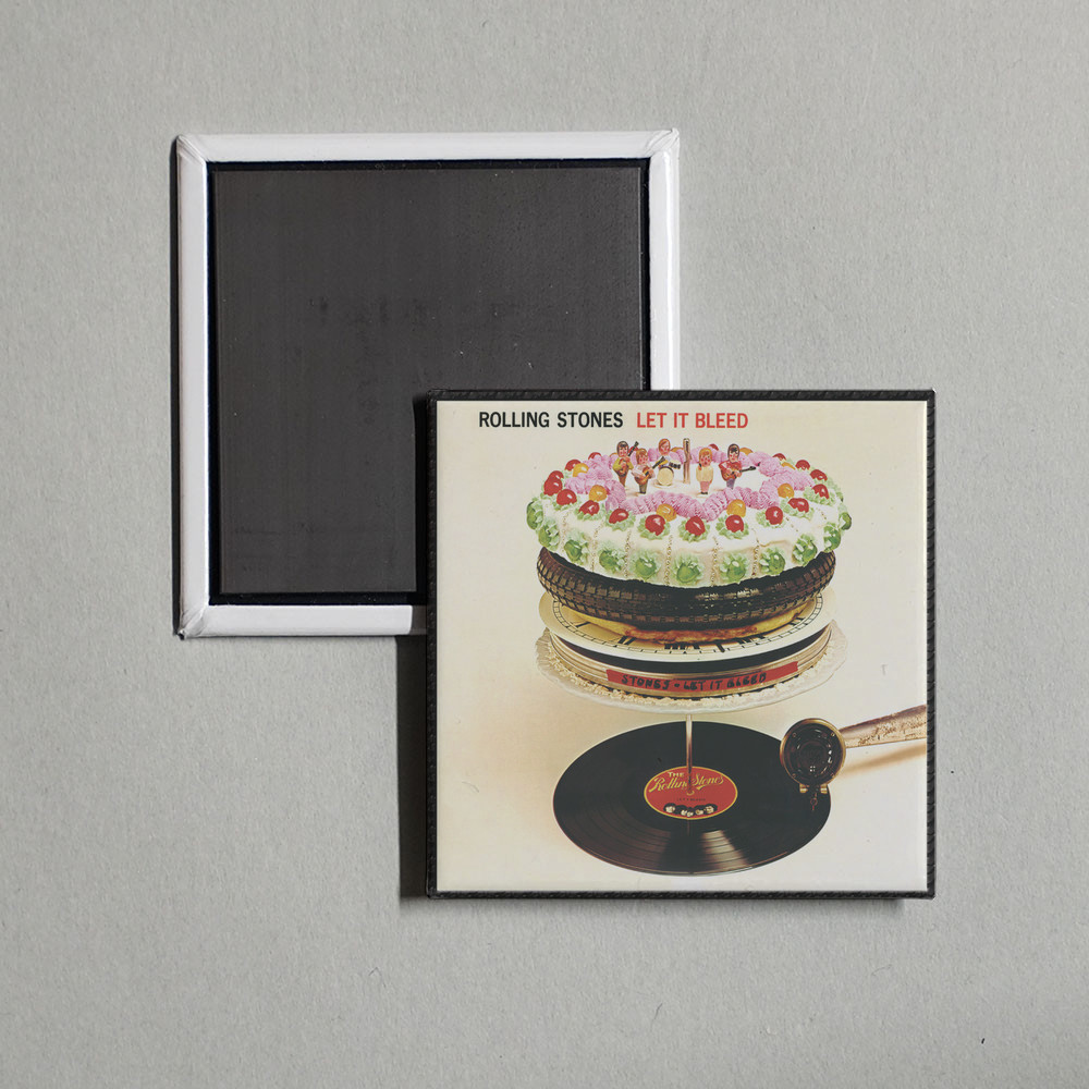 The Rolling Stones - Let It Bleed Album Cover Locker Fridge Magnet The Rolling Stones - Let It Bleed Album Cover Locker Fridge Magnet