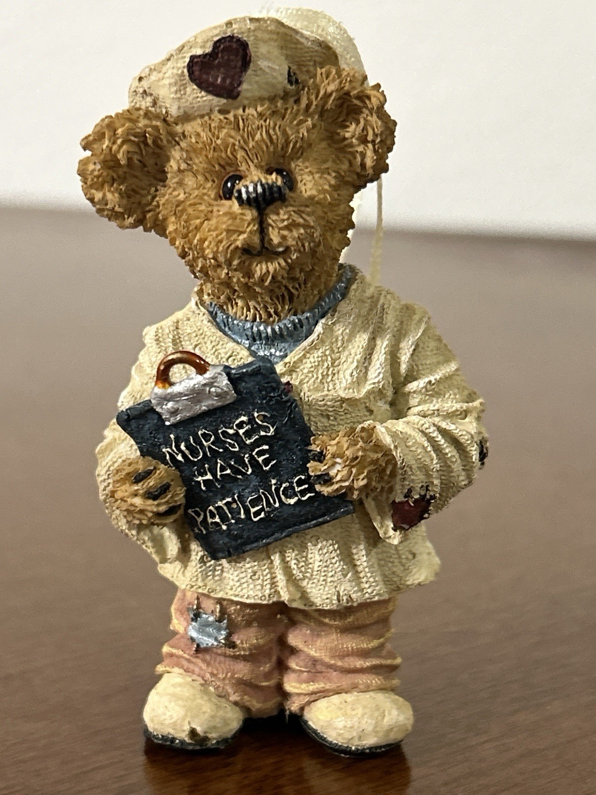 Boyds Bears Nurse Christmas Ornament “Nurses Have Patience” 2E/309 Vintage