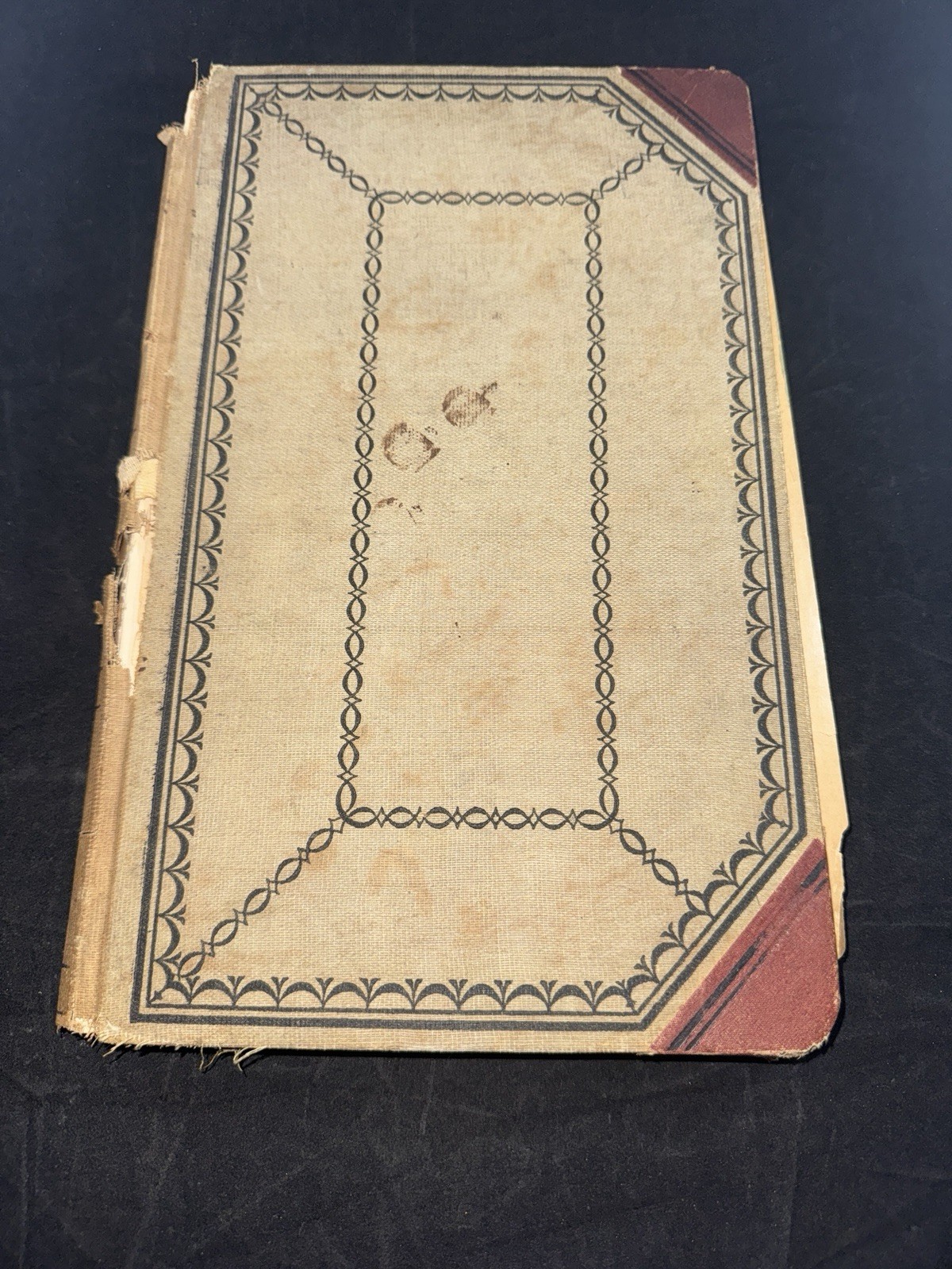 Antique 1915-1944 Church Ridgeville Indiana Hand Script Ledger Record Book Antique 1915-1944 Church Ridgeville Indiana Hand Script Ledger Record Book