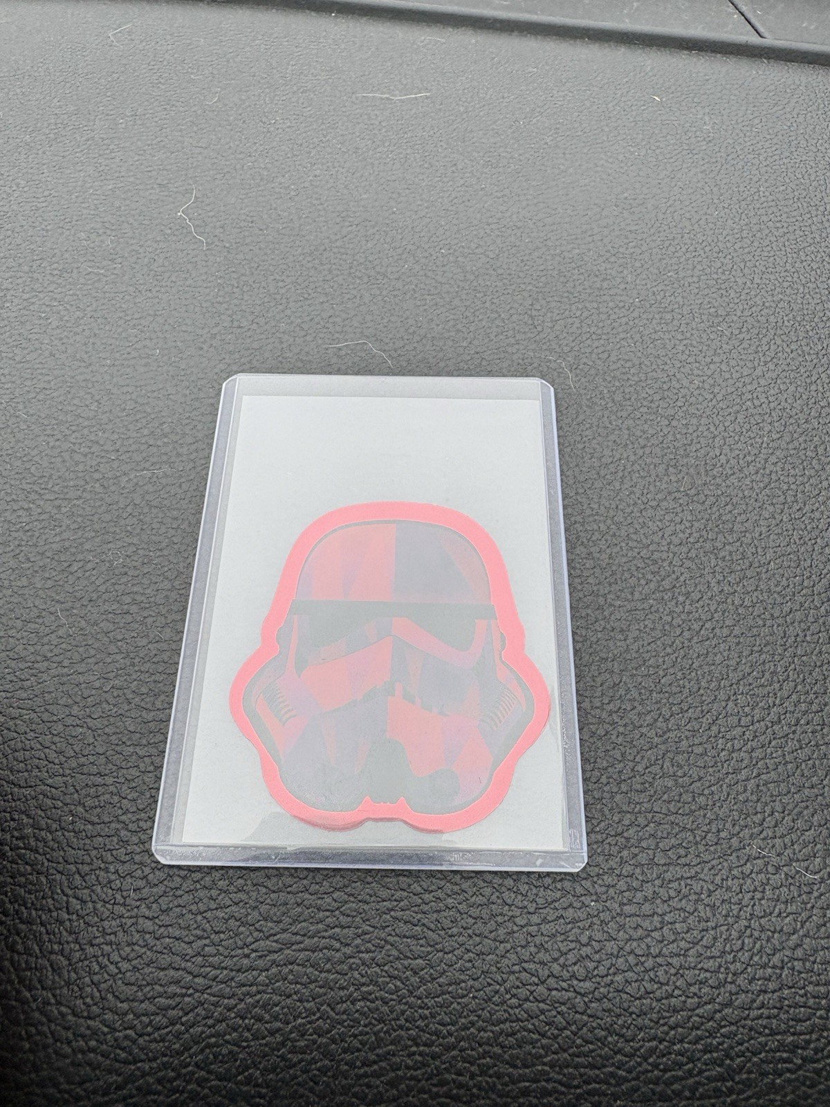 2026 Topps Chrome Storm Trooper True Red 5/5 Die-Cut