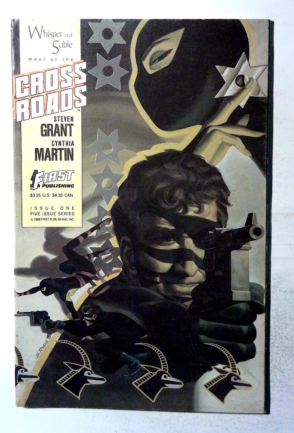 Crossroads #1 (1988) First Comics 1st Print Comic Book Crossroads #1 (1988) First Comics 1st Print Comic Book