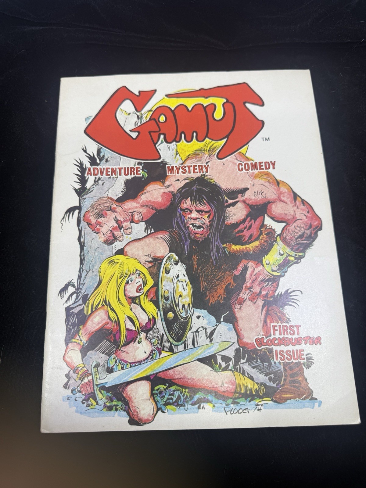 GAMUT #1 Fanzine Comic Magazine Mike Ploog Berni Wrightson Will Eisner 1975 VF+