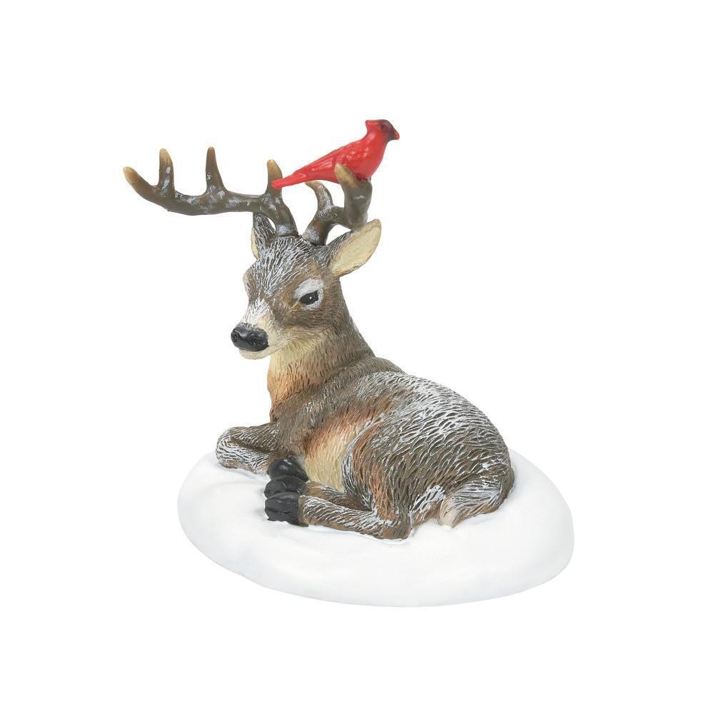 Department 56 Cardinal Christmas Deer 6009797 New for 2022 Holiday Festive Anima