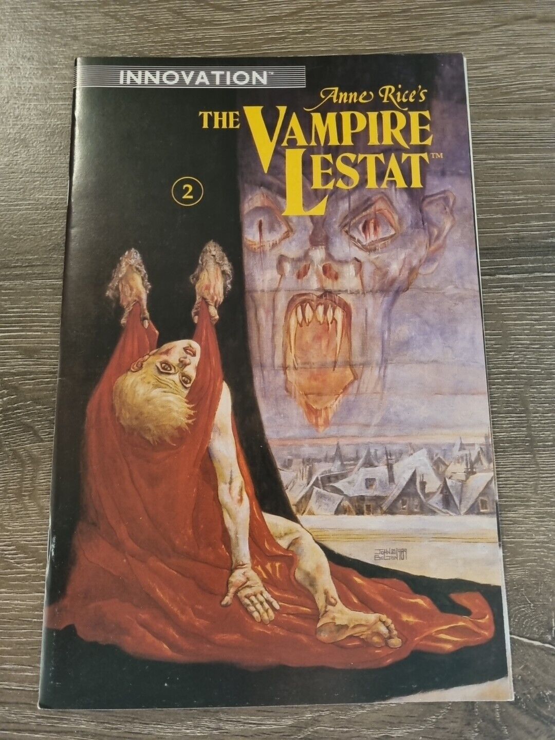 Anne Rice’s The Vampire Lestat ™ #2 Innovation Comic 1990 2nd Printing GOOD