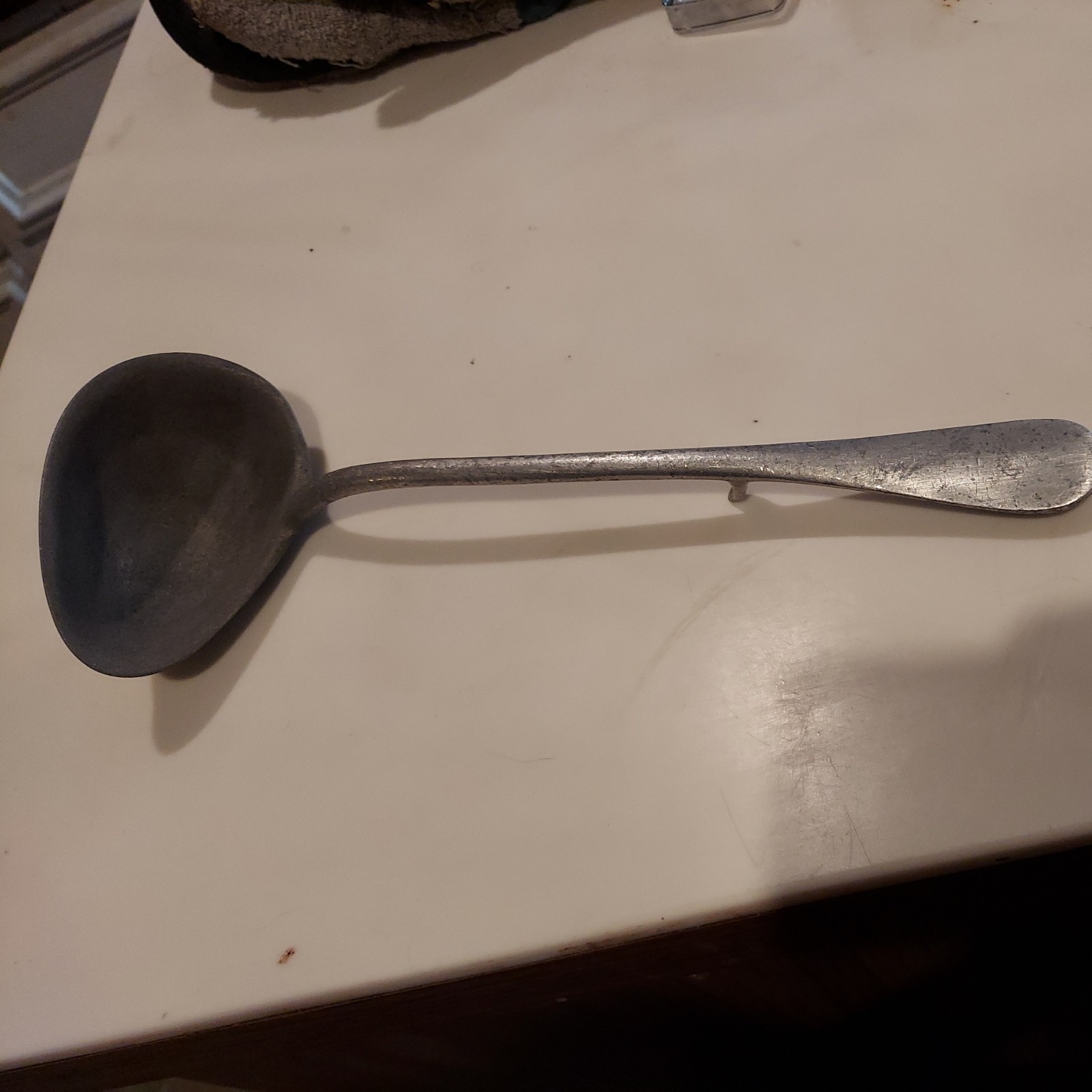 Marked Wagner Ware- Aluminum Ladle 11 3/8” L x 4 1/4