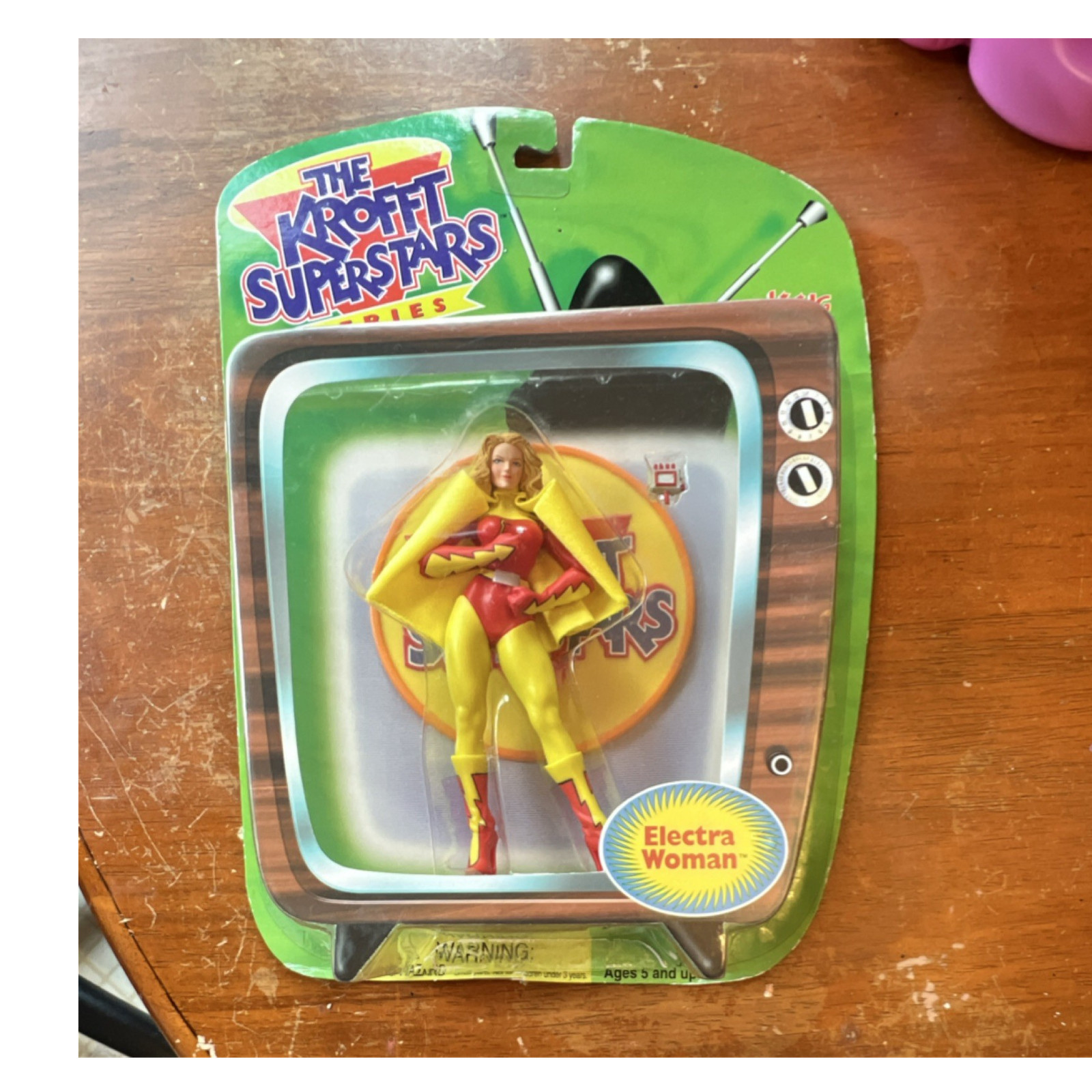 Living Toys Krofft Superstars Series Electra Woman Figure Cartoon & TV