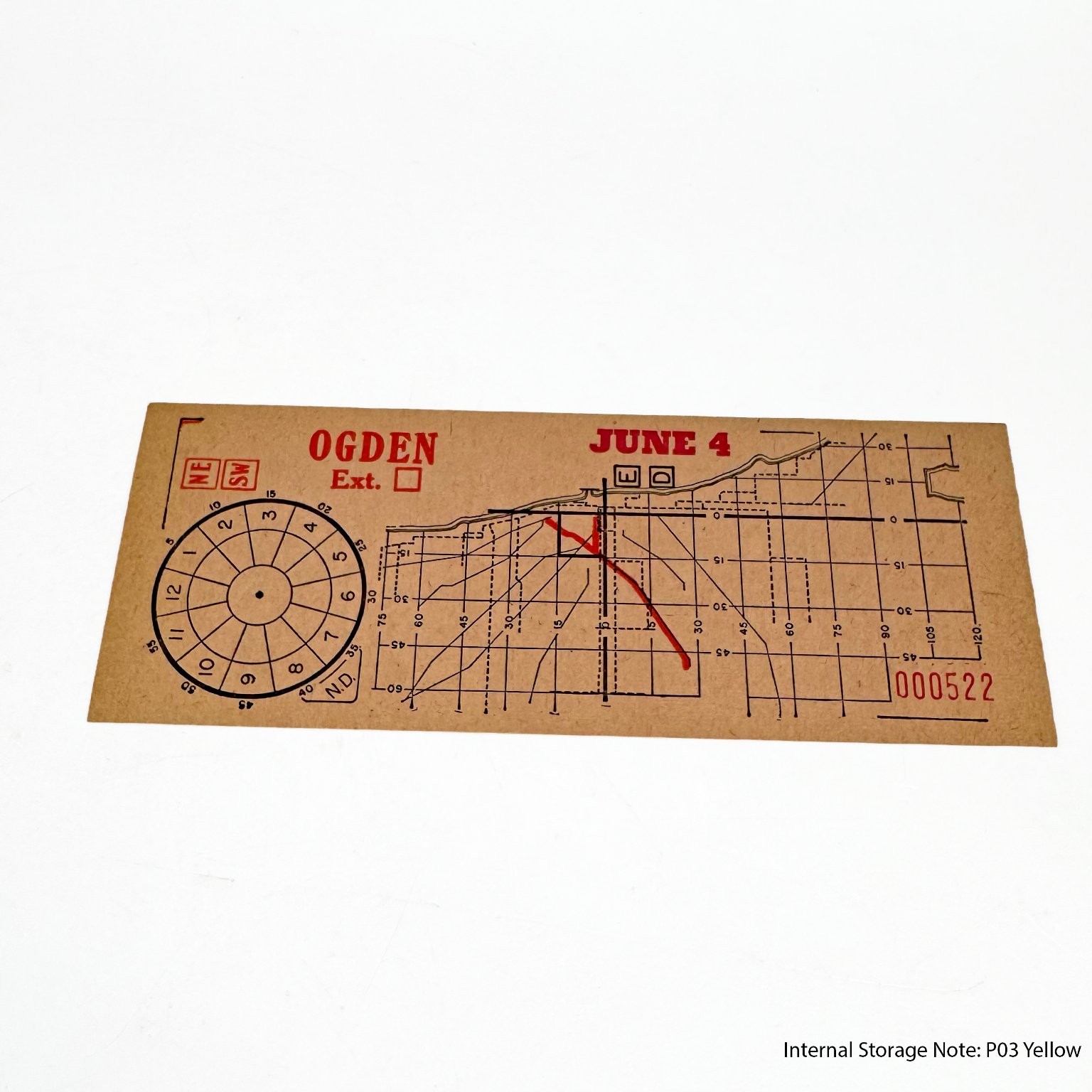 Vintage Chicago Surface Lines Transfer Ticket Ogden June 4 Automobilia CSL