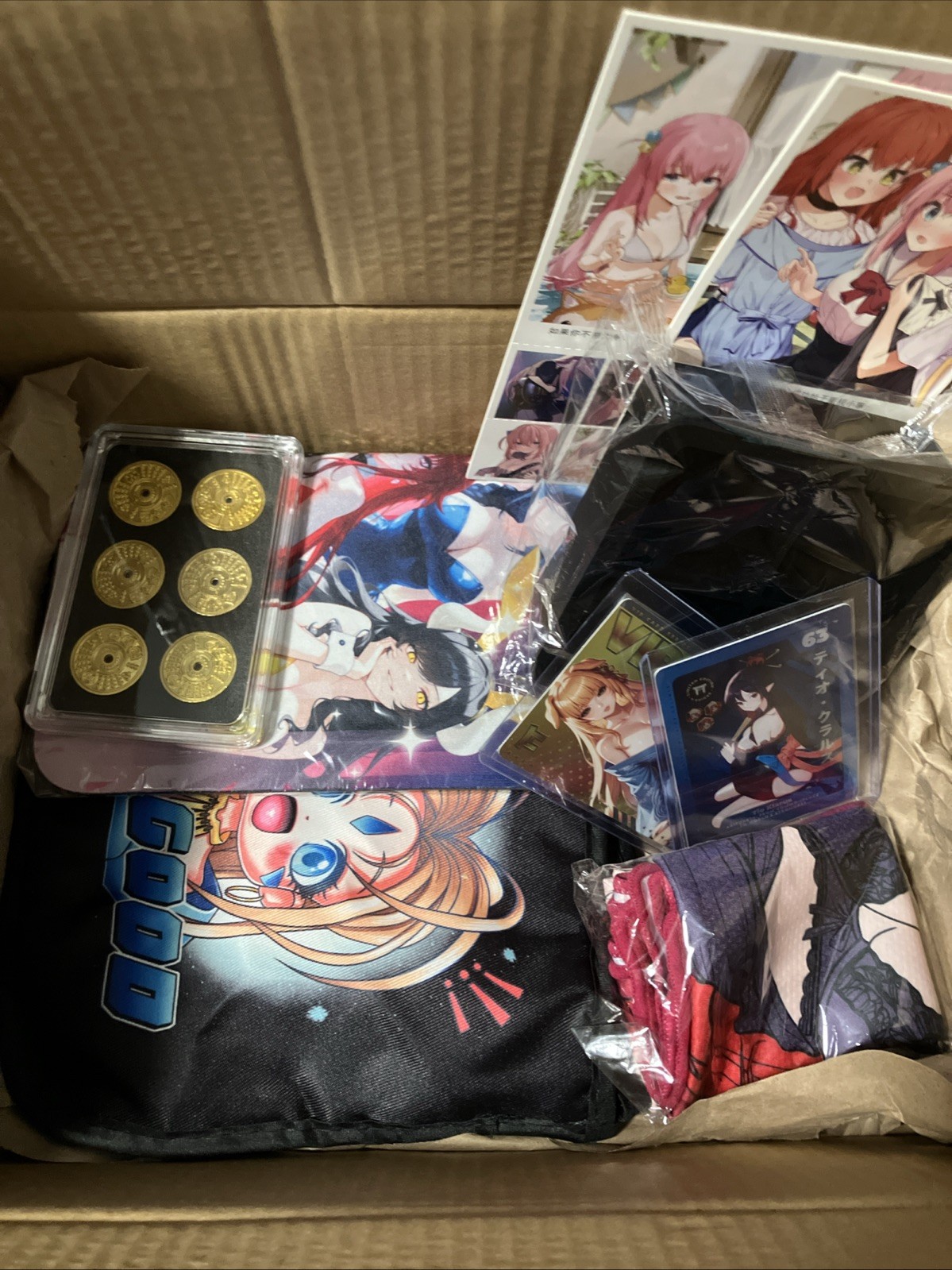 Anime Items Lot - Various Items From Otaku Box 2024-2025 Limited Edition