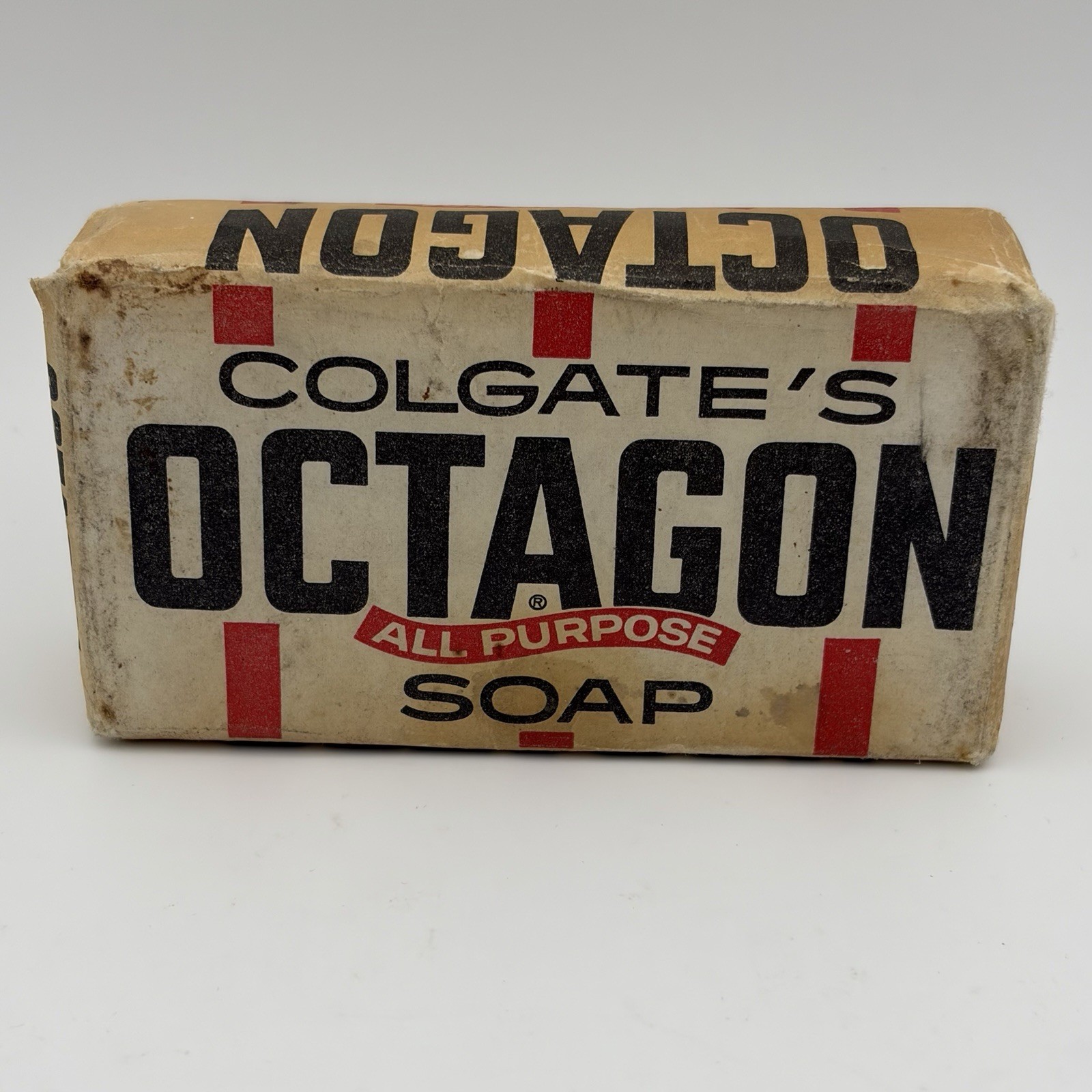 VTG ✅ Colgate's Octagon All Purpose 7 oz Bar Soap New Old Stock - Label Has Wear