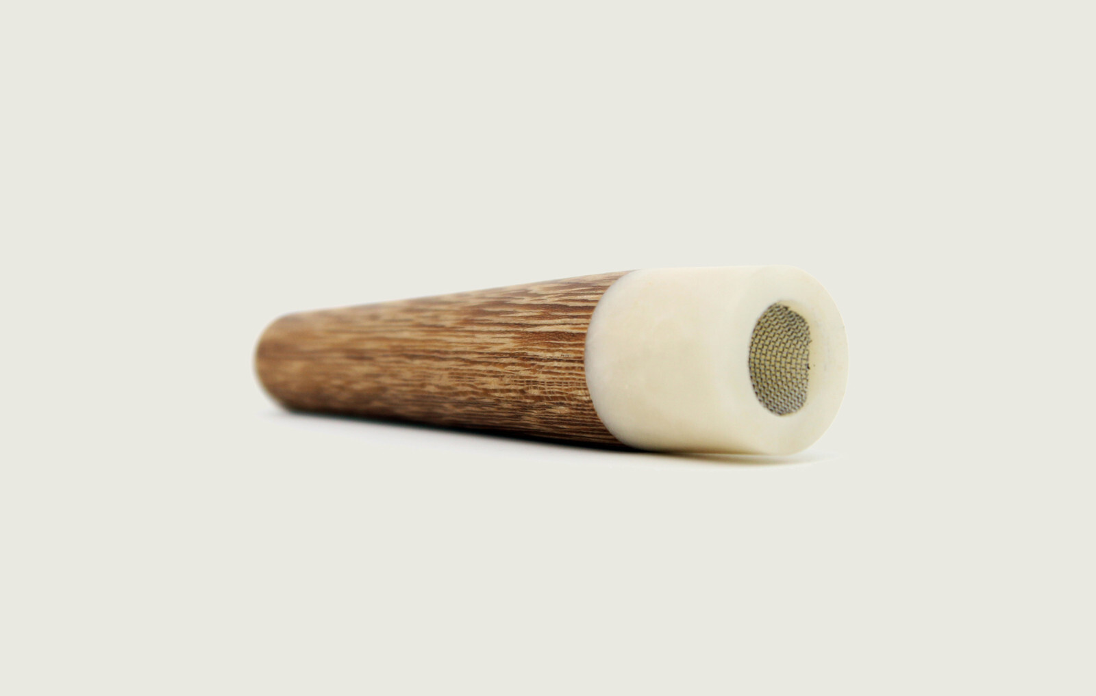 Wood and Tagua Pipe Handmade Fair Trade