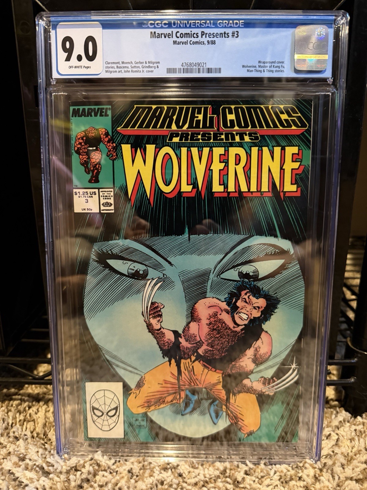 Marvel Comics Presents #3 (Sept 1988) CGC 9.0