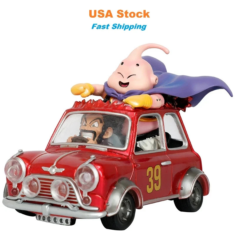 Dragon Ball Majin Buu Satan Red Car Anime Action Figure Collection Toy Gift 7\'\'