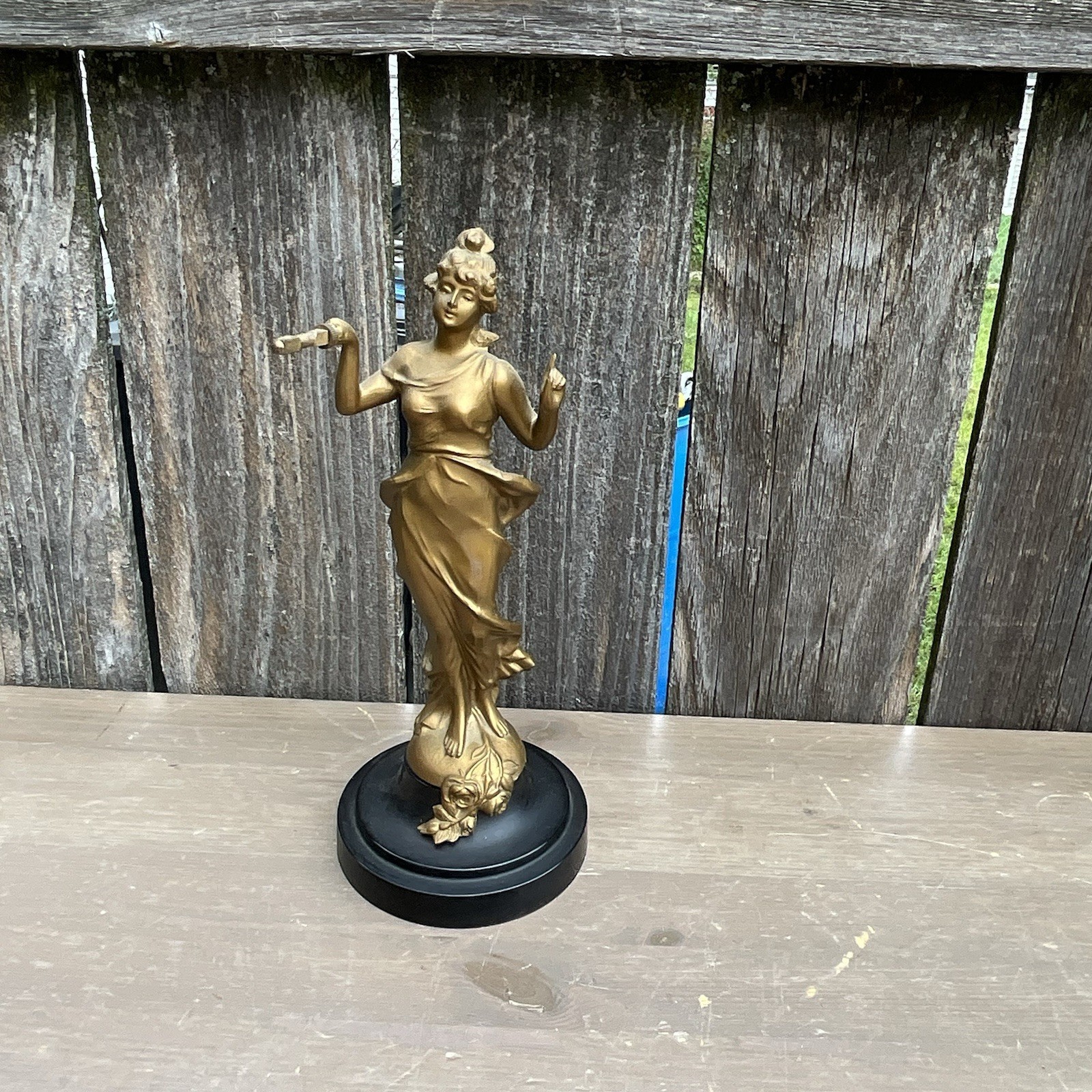 VINTAGE LINDEN 8 DAY MYSTERY SWINGING STATUE CLOCK statue , project VINTAGE LINDEN 8 DAY MYSTERY SWINGING STATUE CLOCK statue , project
