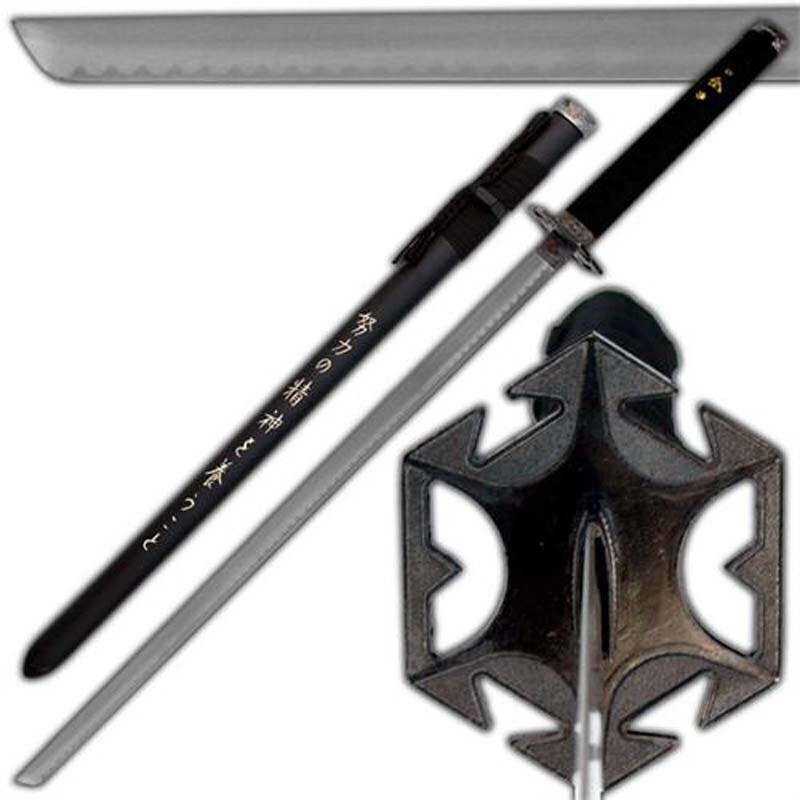 Last Samurai Japanese Sword-Katana Honor Comes Full Tang, Functional Sharp