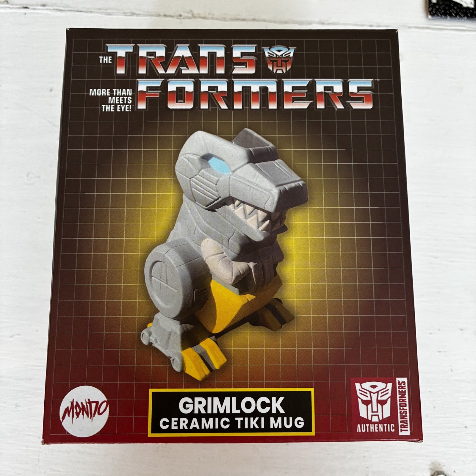Transformers Mondo Tee-Kis Grimlock Ceramic Tiki Mug Transformers Mondo Tee-Kis Grimlock Ceramic Tiki Mug